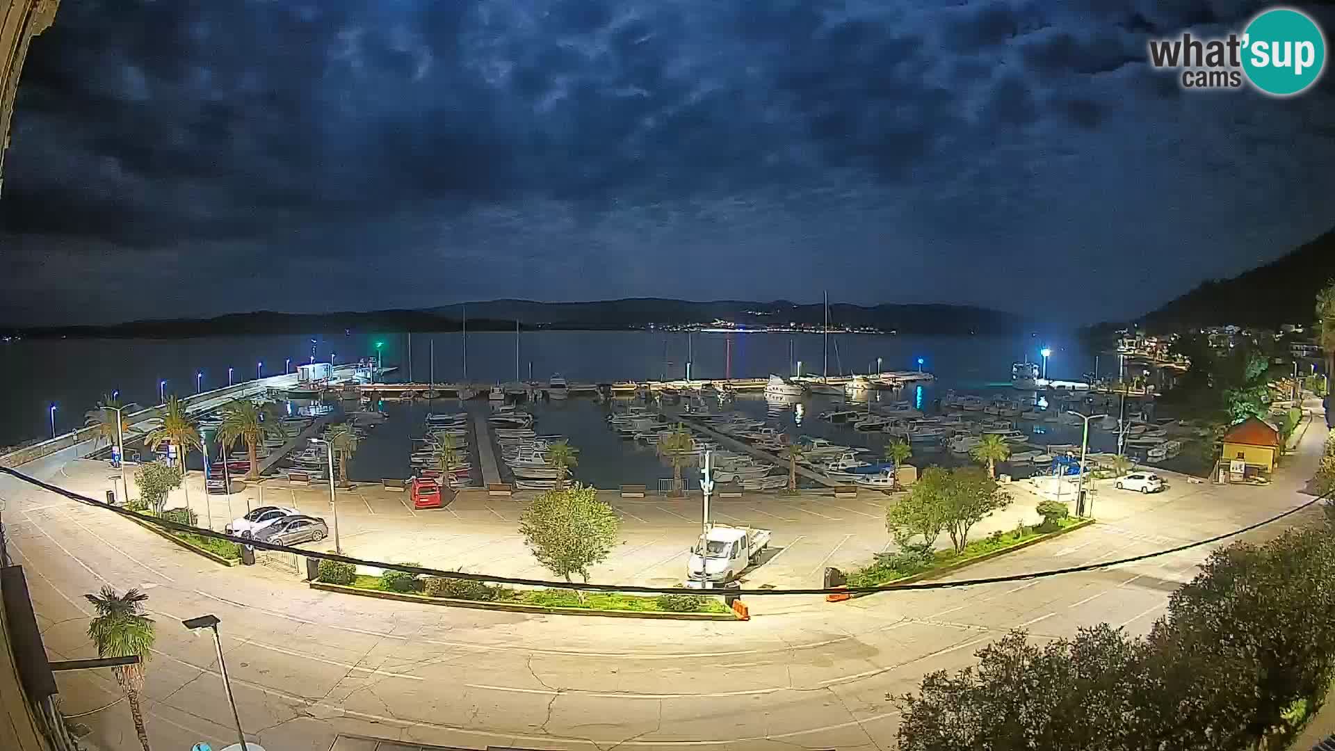 Webcam Orebić Riva – Ferry a Korčula en vivo