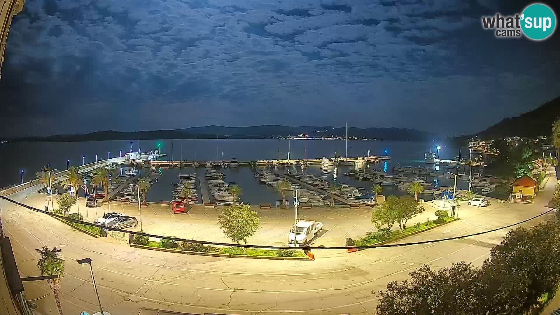 Webcam Orebić Riva – Ferry to Korčula Live