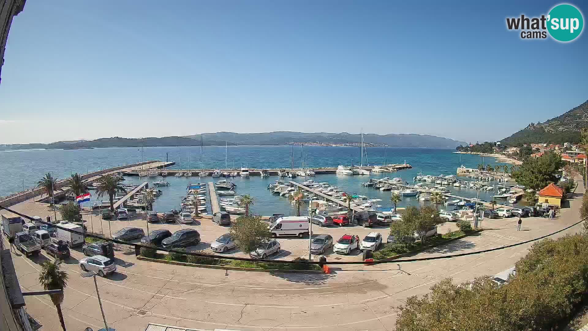 Webcam Sabbioncello Riva – Traghetto per Curzola in diretta