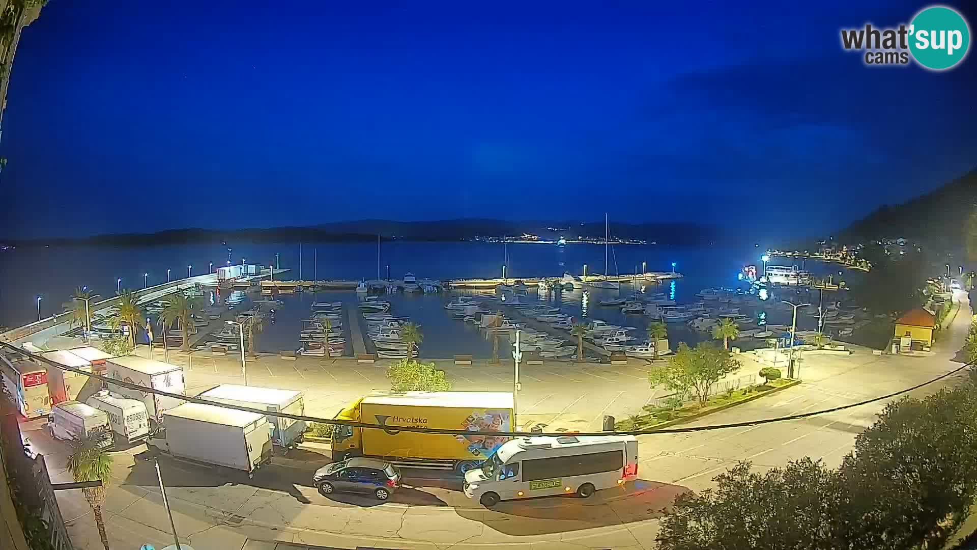 Webcam Orebić Riva – Ferry to Korčula Live