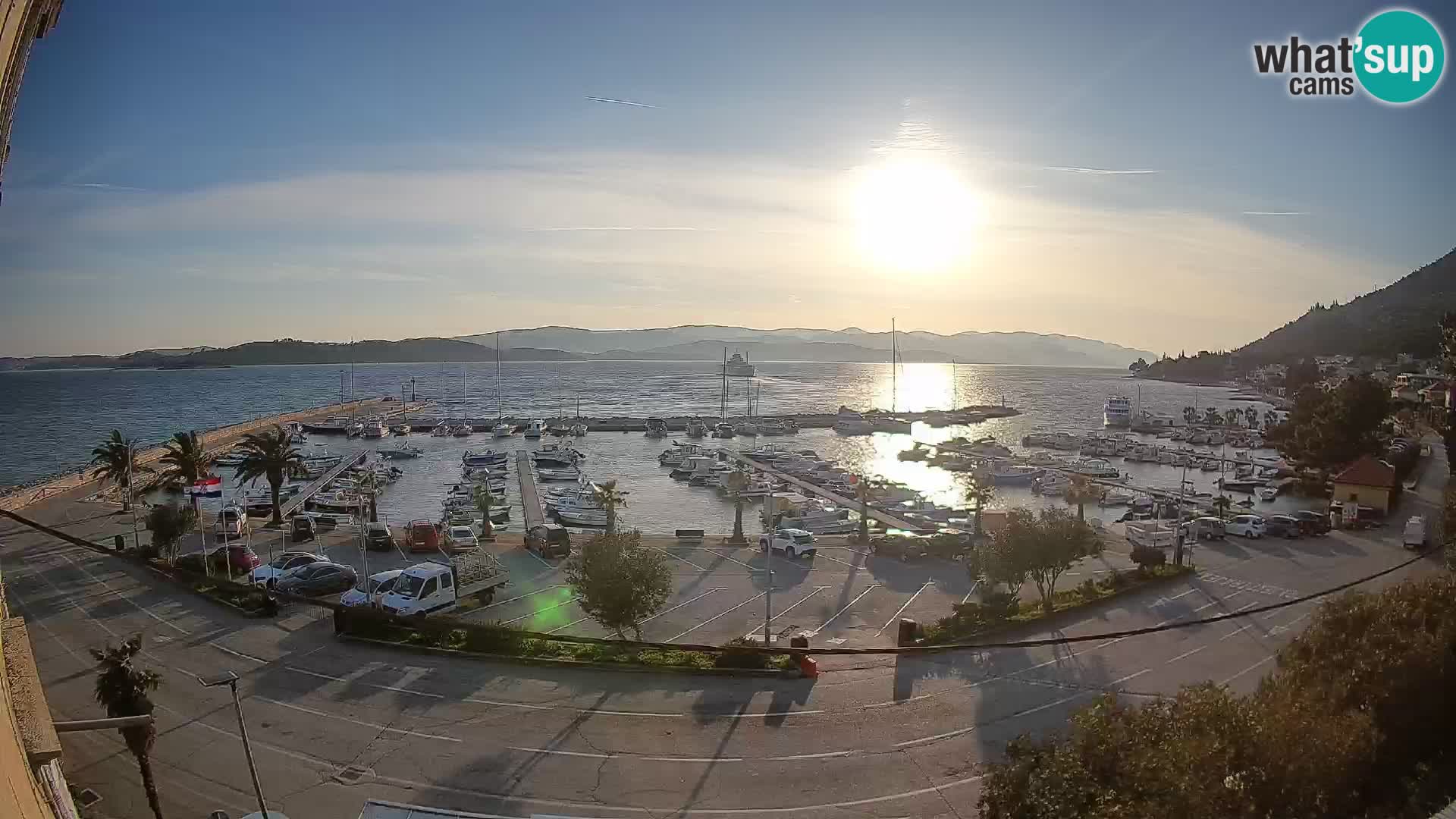 Webcam Sabbioncello Riva – Traghetto per Curzola in diretta