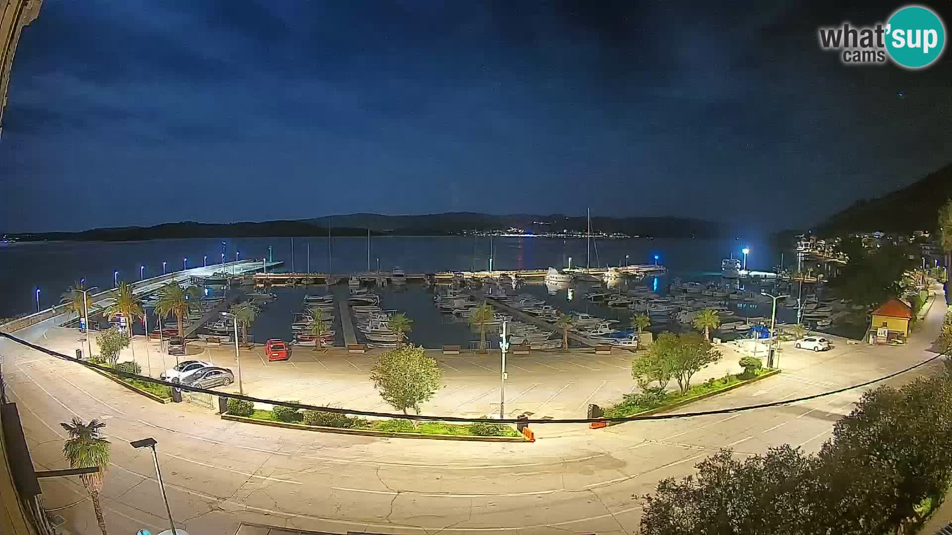 Webcam Orebić Riva – Ferry a Korčula en vivo