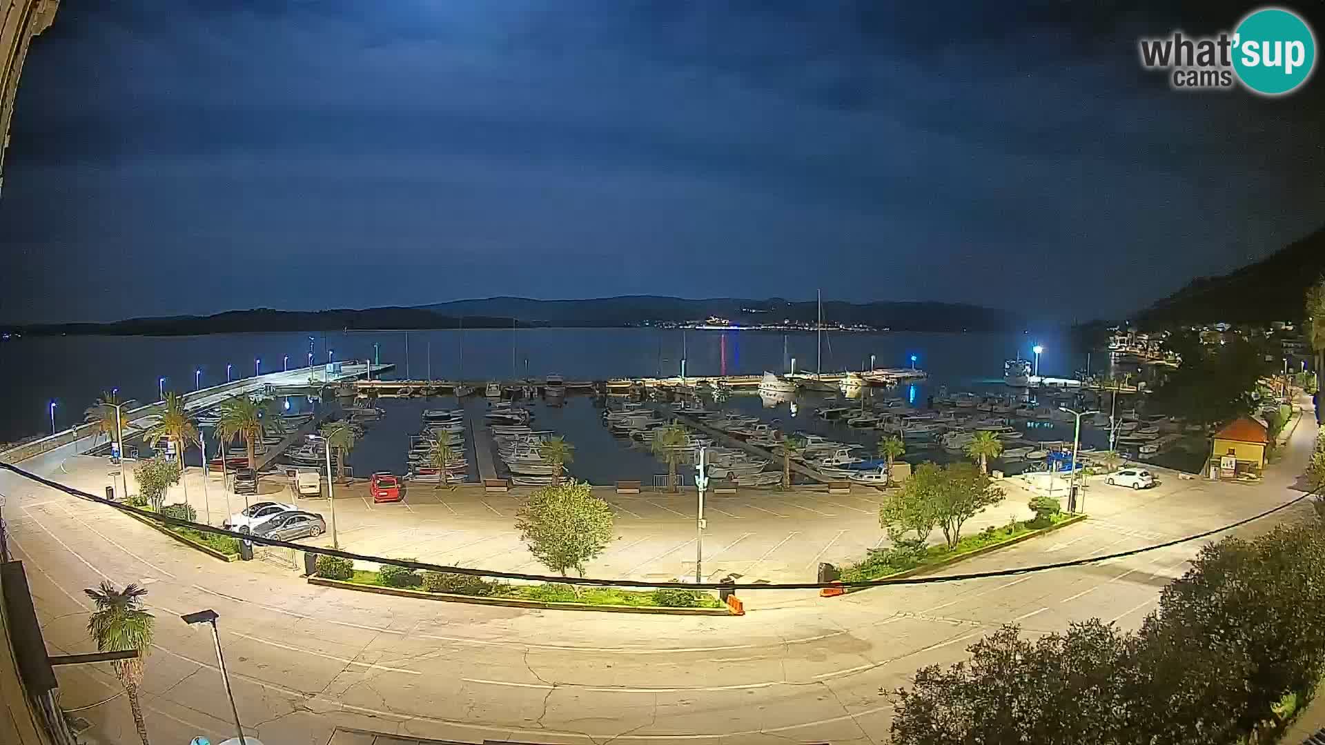 Webcam Orebić Riva – Ferry a Korčula en vivo