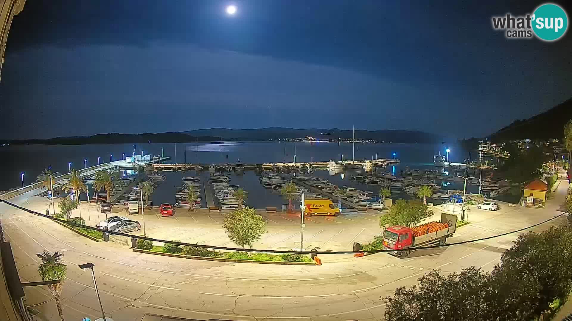 Webcam Orebić Riva – Ferry a Korčula en vivo