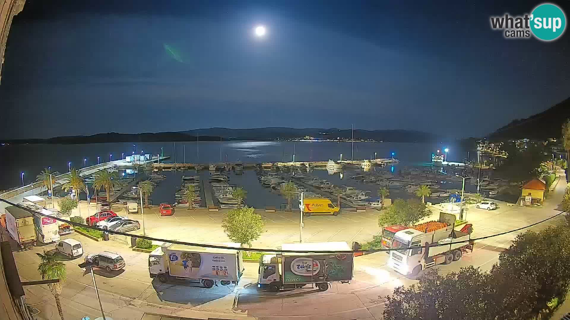 Webcam Orebić Riva – Ferry to Korčula Live