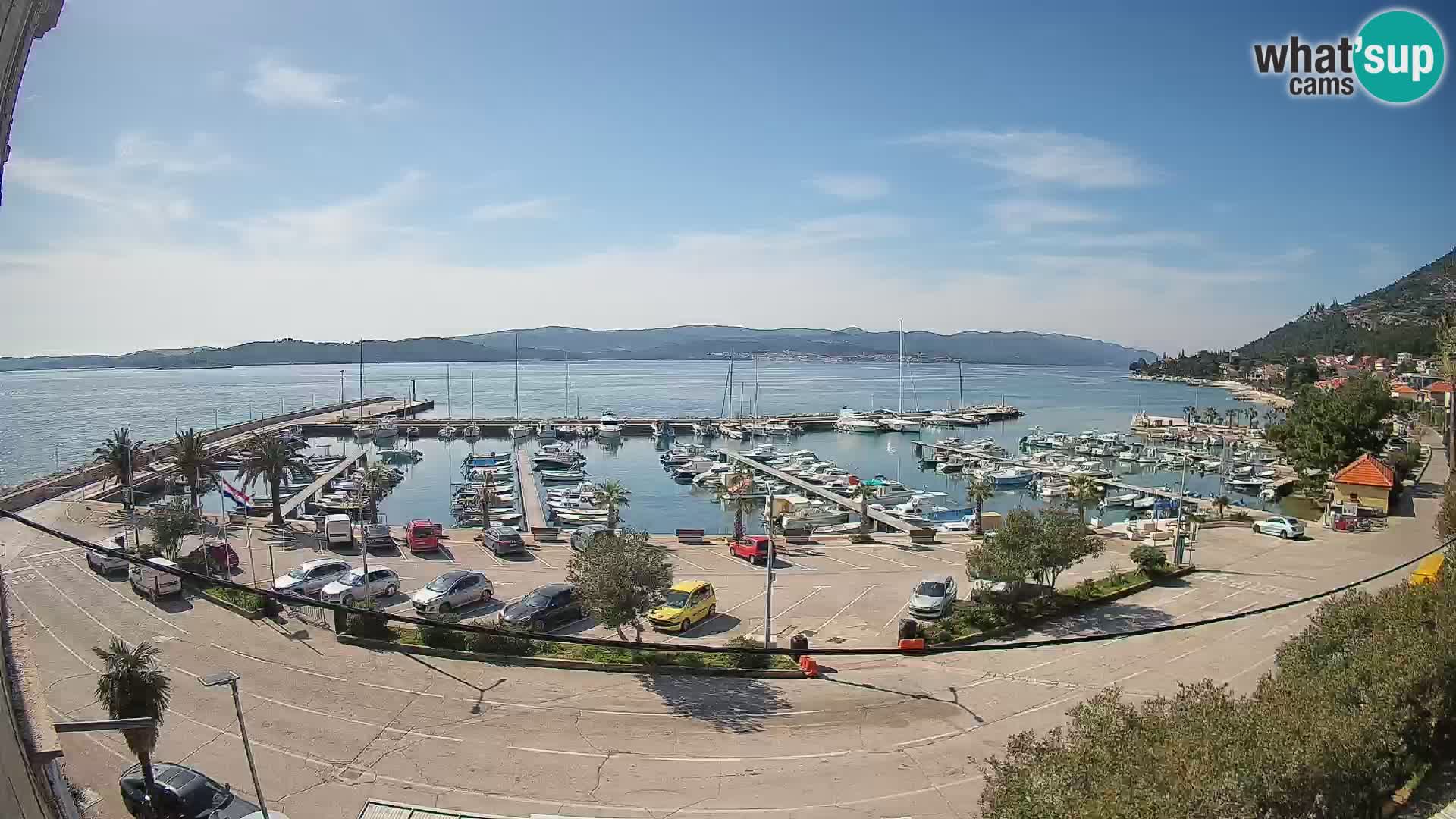 Webcam Orebić Riva – Ferry vers Korčula en direct