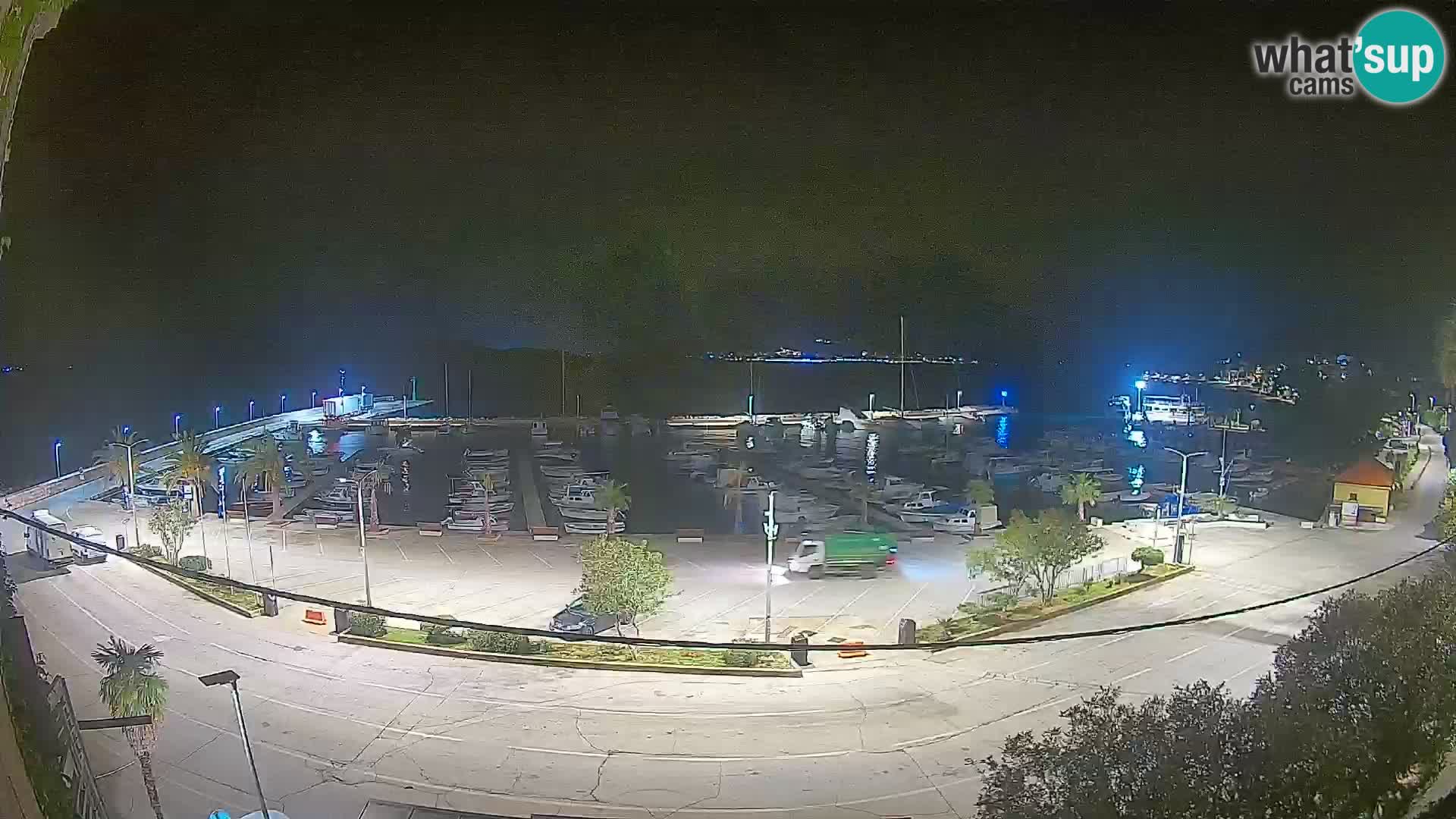 Webcam Orebić Uferpromenade – Fähre nach Korčula Live