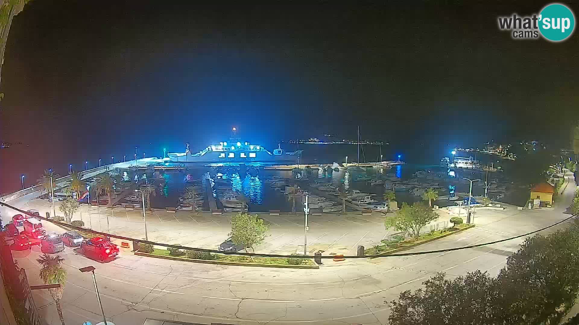 Webcam Orebić Riva – Ferry to Korčula Live