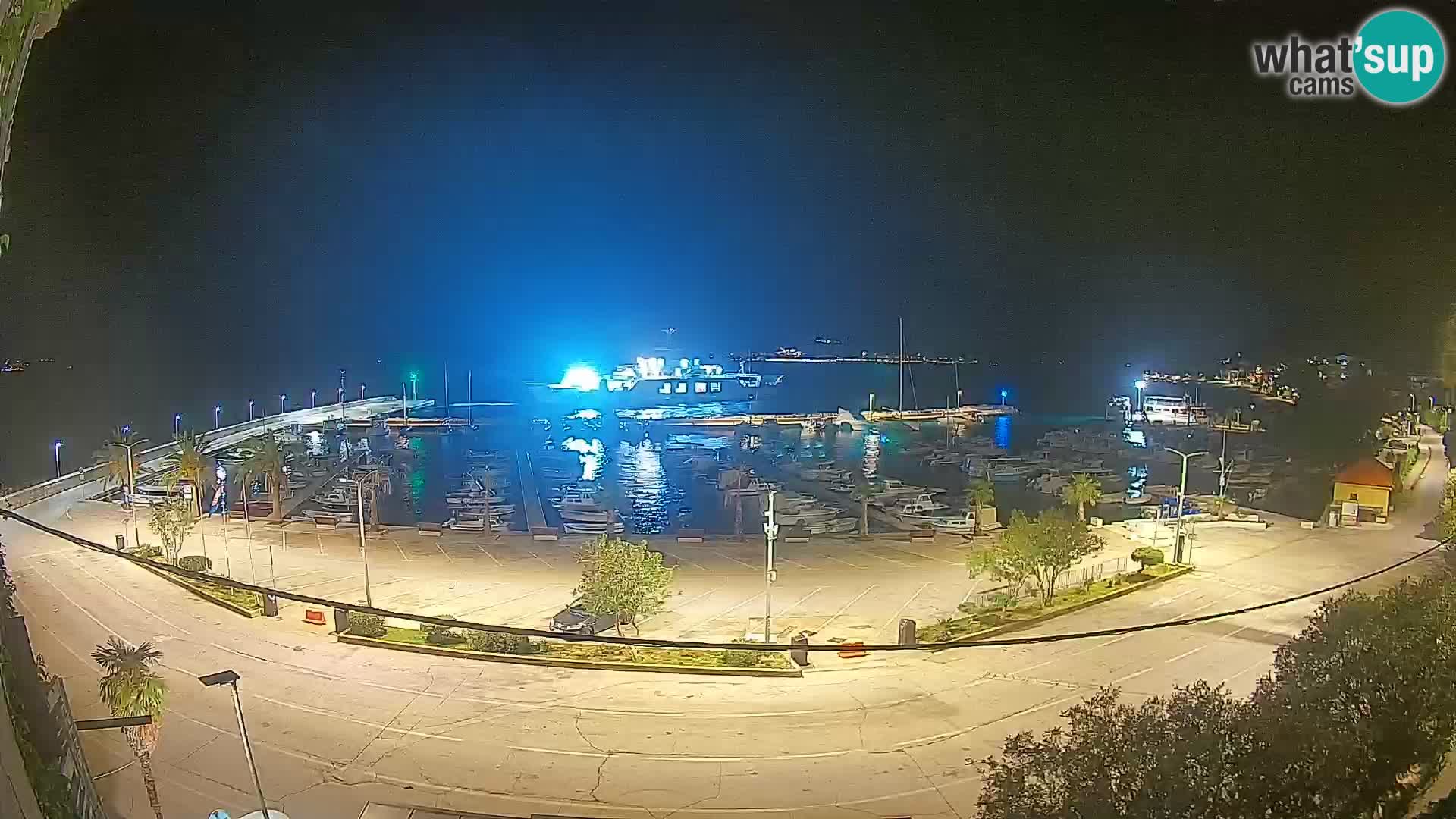 Webcam Orebić Uferpromenade – Fähre nach Korčula Live