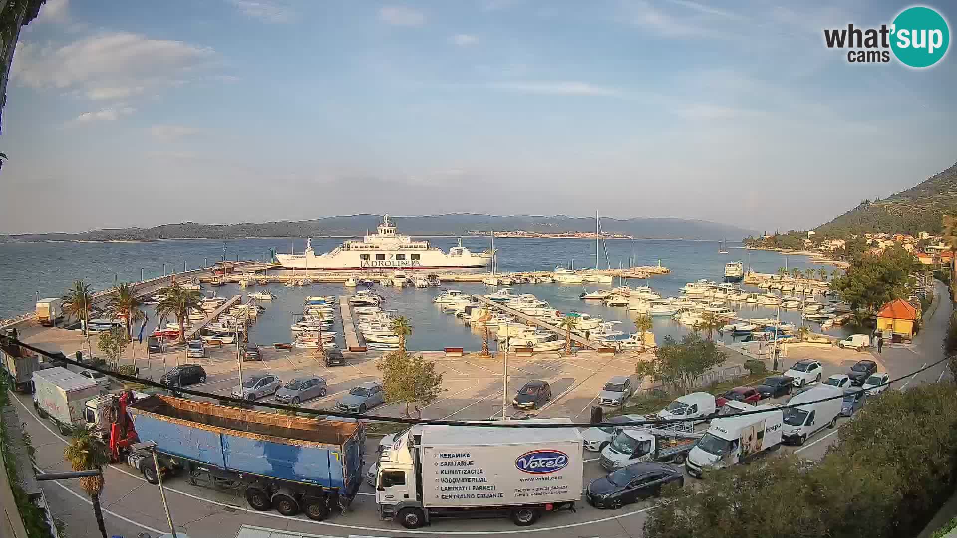Webcam Sabbioncello Riva – Traghetto per Curzola in diretta