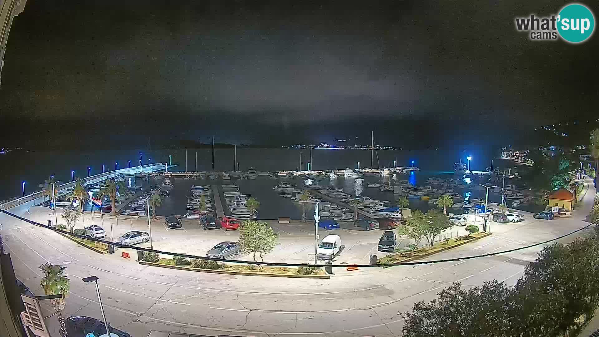 Webcam Orebić Riva – Ferry to Korčula Live
