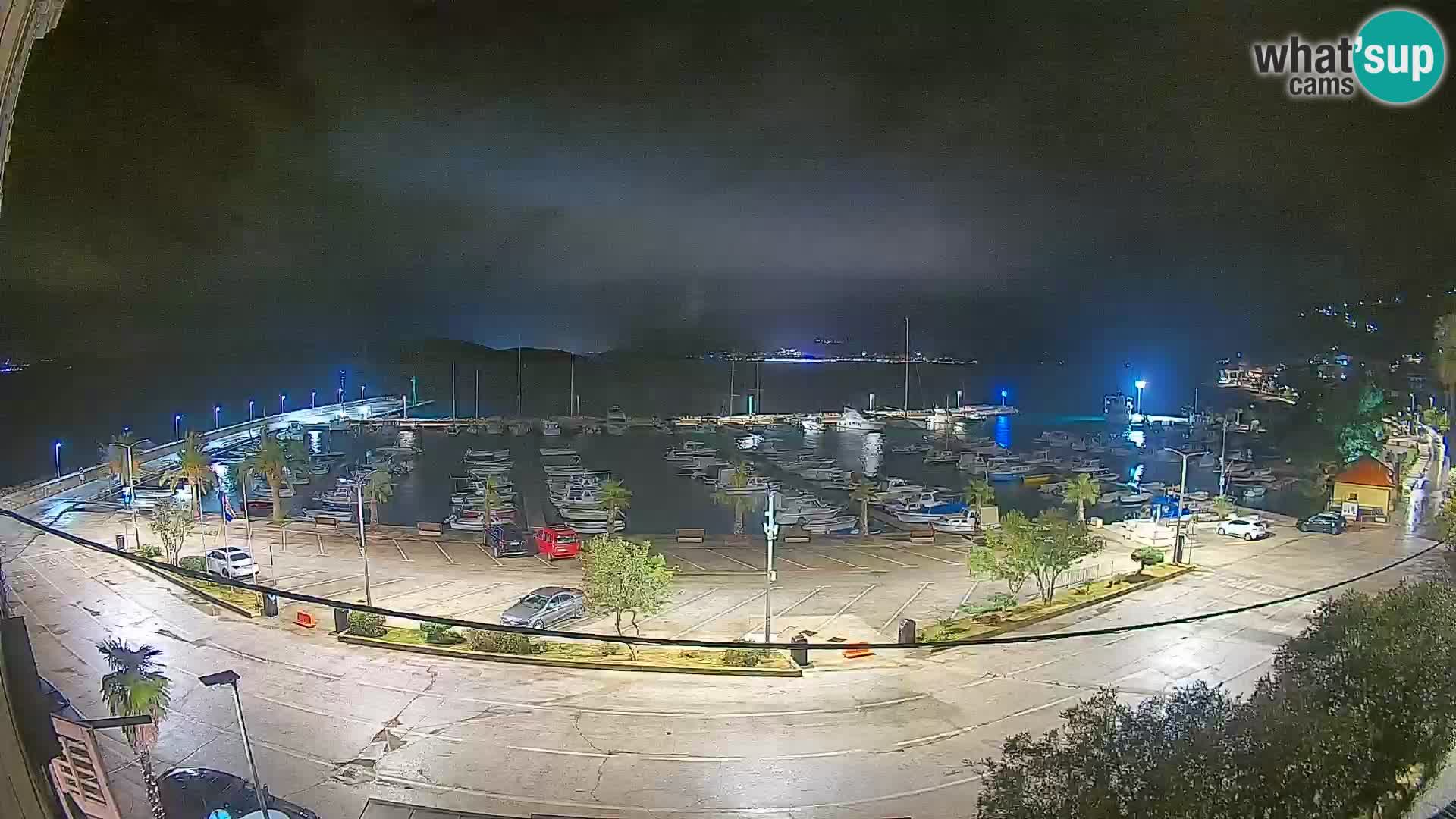 Webcam Orebić Riva – Ferry to Korčula Live