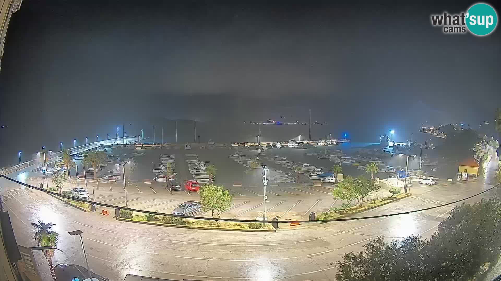 Webcam Orebić Riva – Ferry to Korčula Live