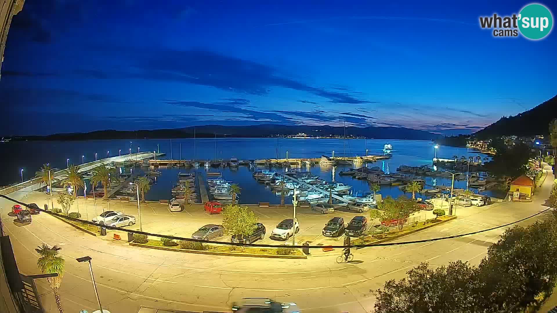 Webcam Orebić Riva – Ferry to Korčula Live
