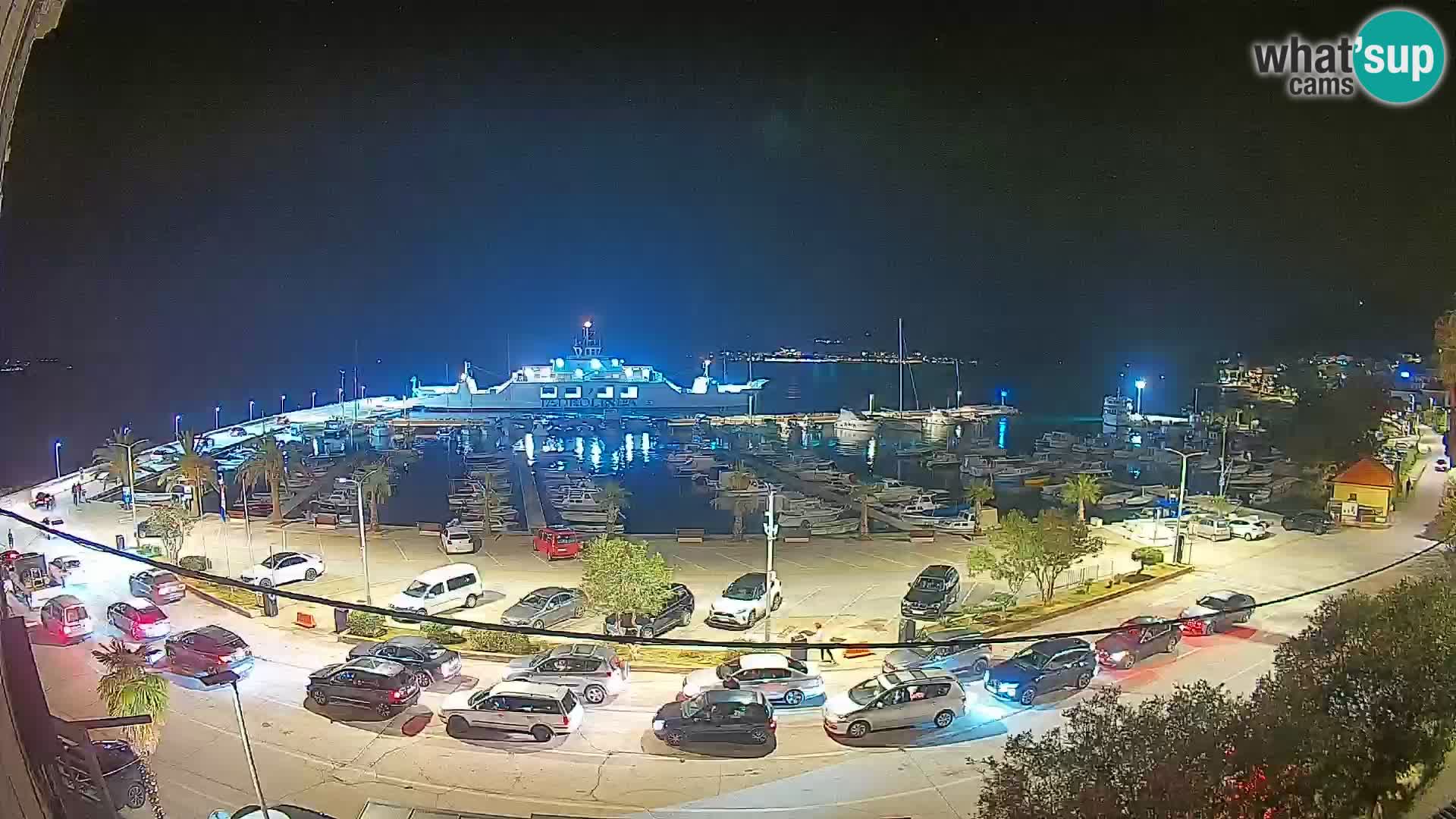 Webcam Orebić Riva – Ferry to Korčula Live