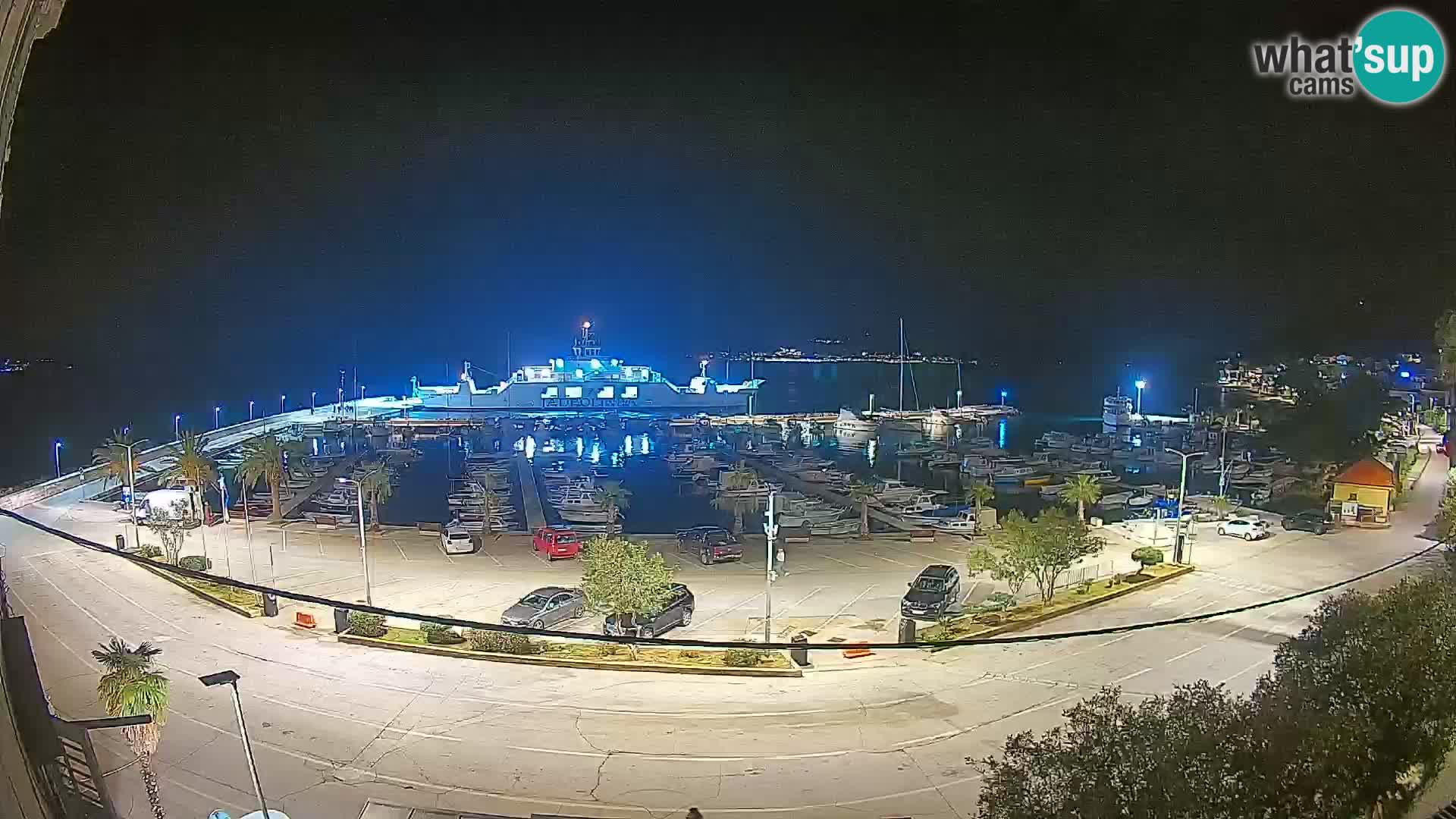 Webcam Orebić Riva – Ferry to Korčula Live