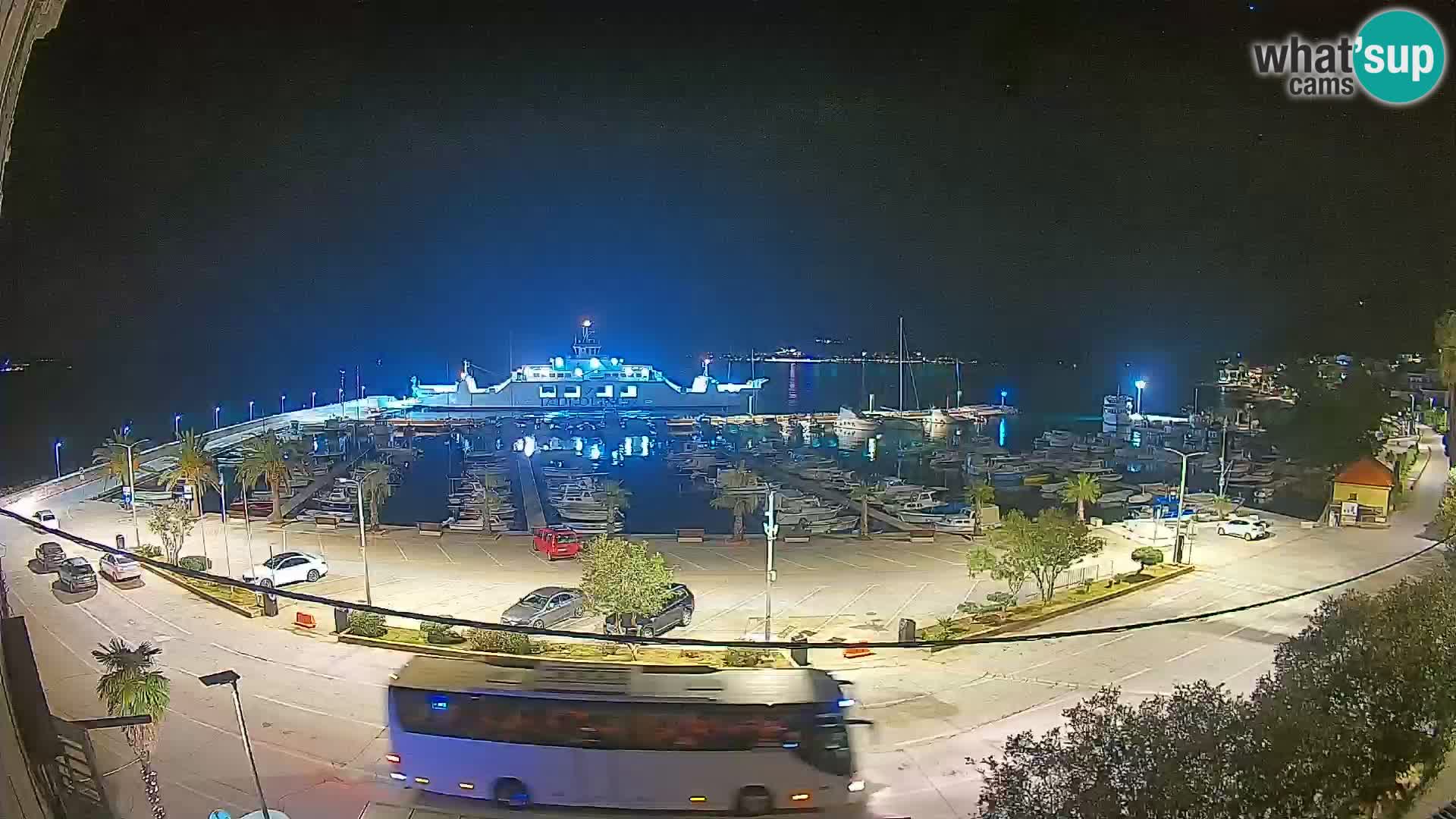 Webcam Orebić Riva – Ferry to Korčula Live