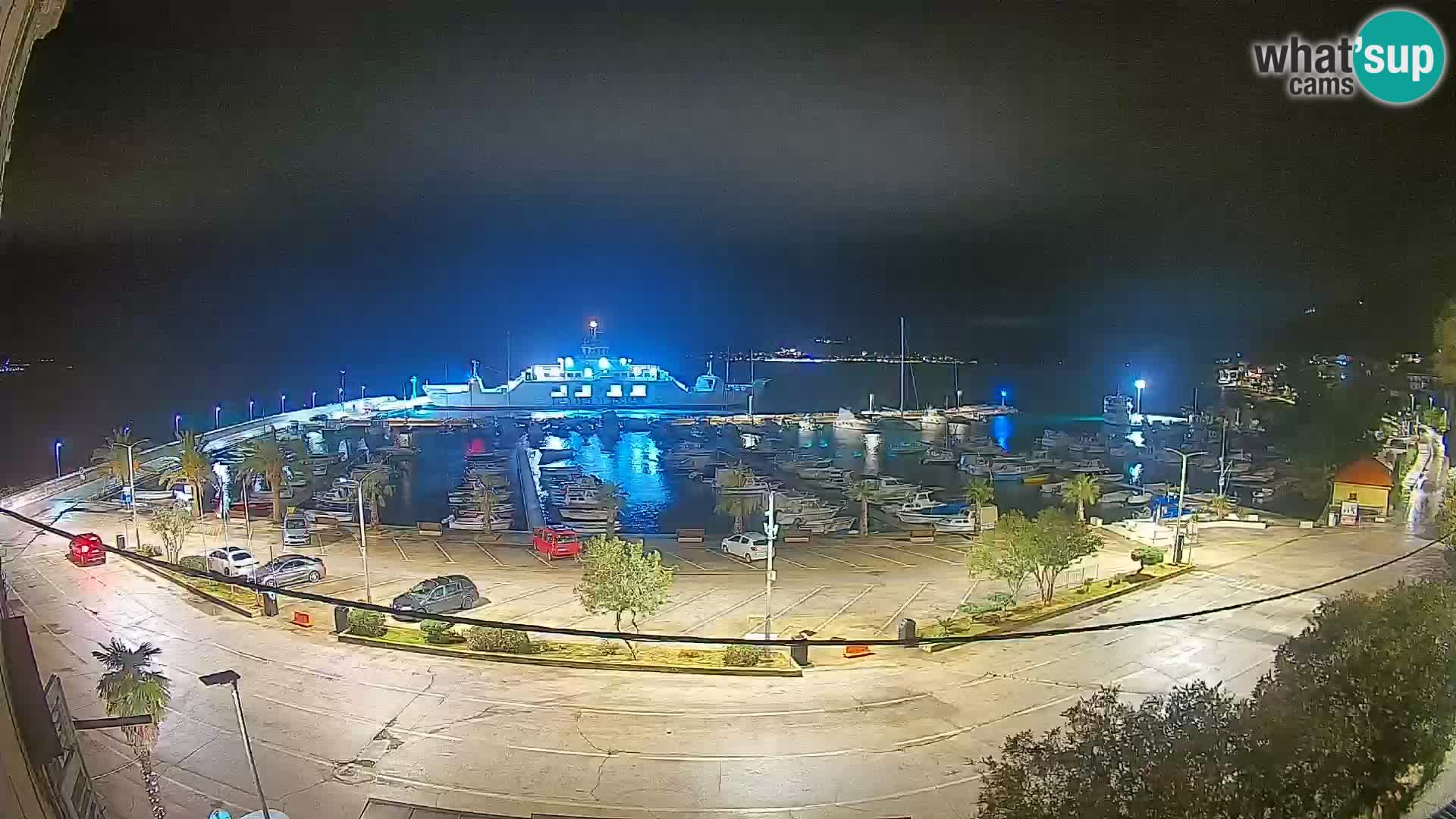 Webcam Orebić Riva – Ferry to Korčula Live