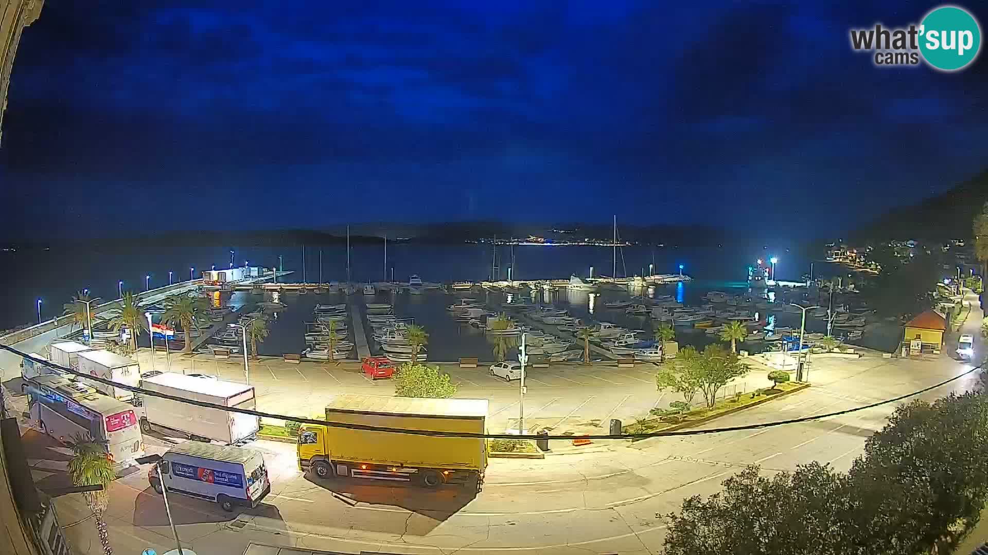 Webcam Orebić Uferpromenade – Fähre nach Korčula Live