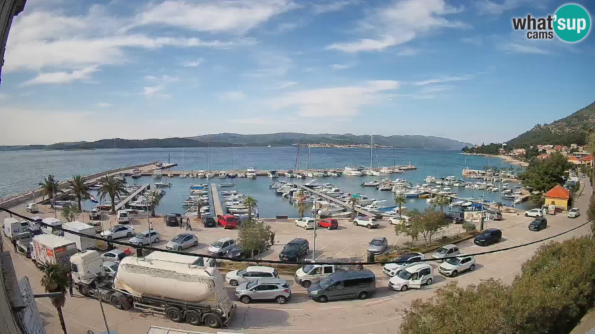 Webcam Sabbioncello Riva – Traghetto per Curzola in diretta