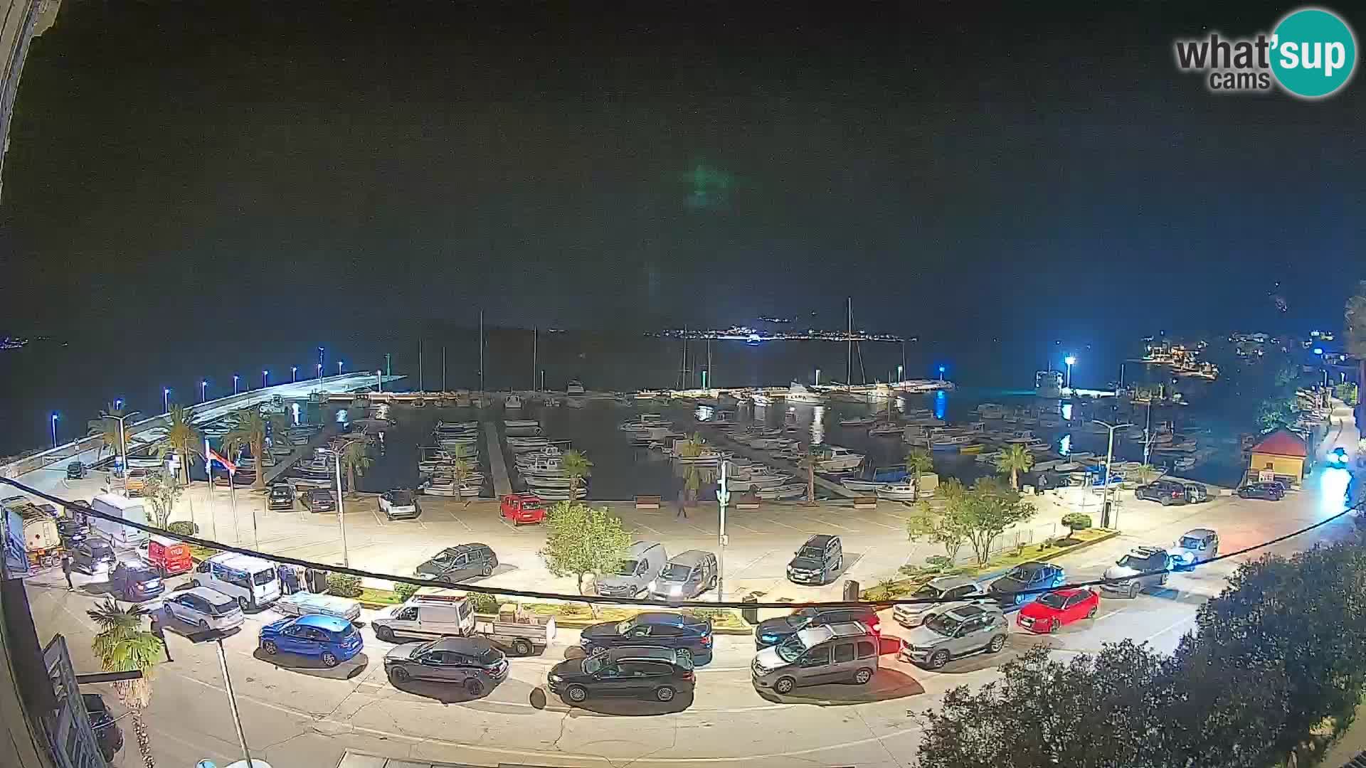 Webcam Orebić Riva – Ferry to Korčula Live