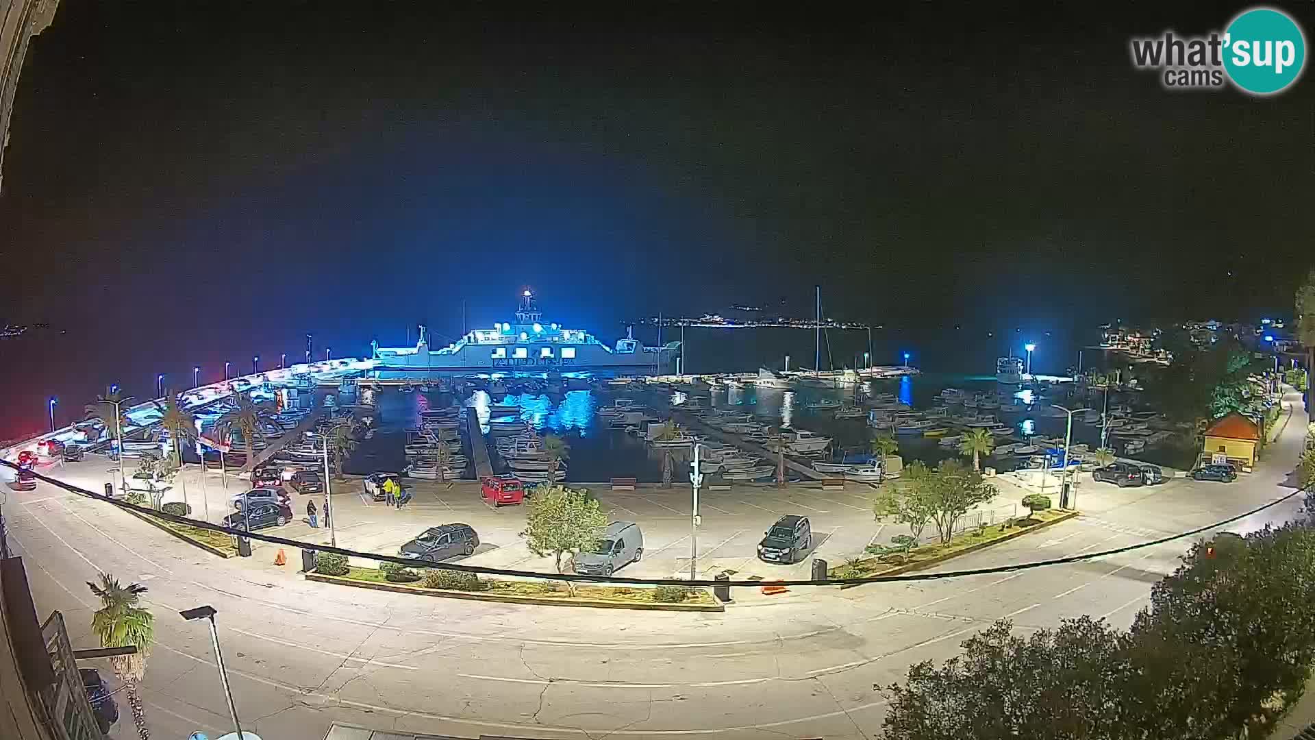 Webcam Orebić Riva – Ferry to Korčula Live