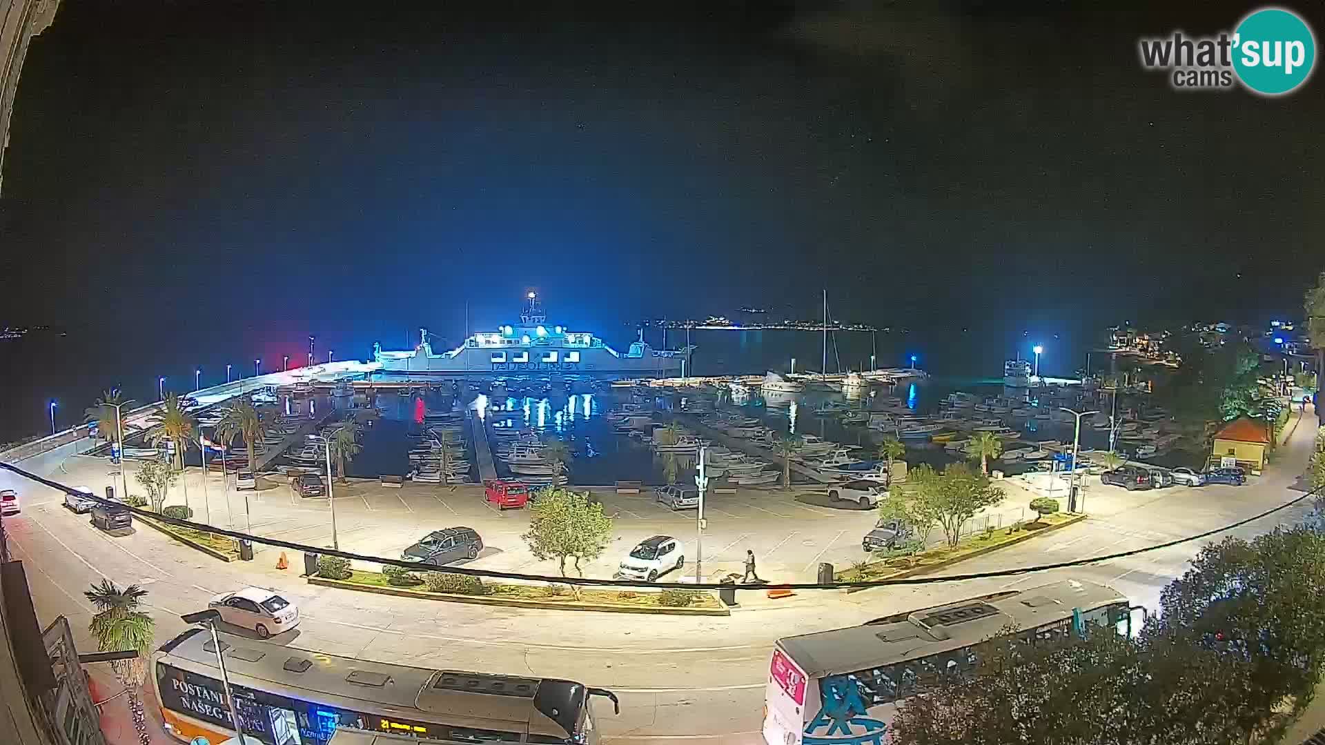 Webcam Orebić Riva – Ferry to Korčula Live