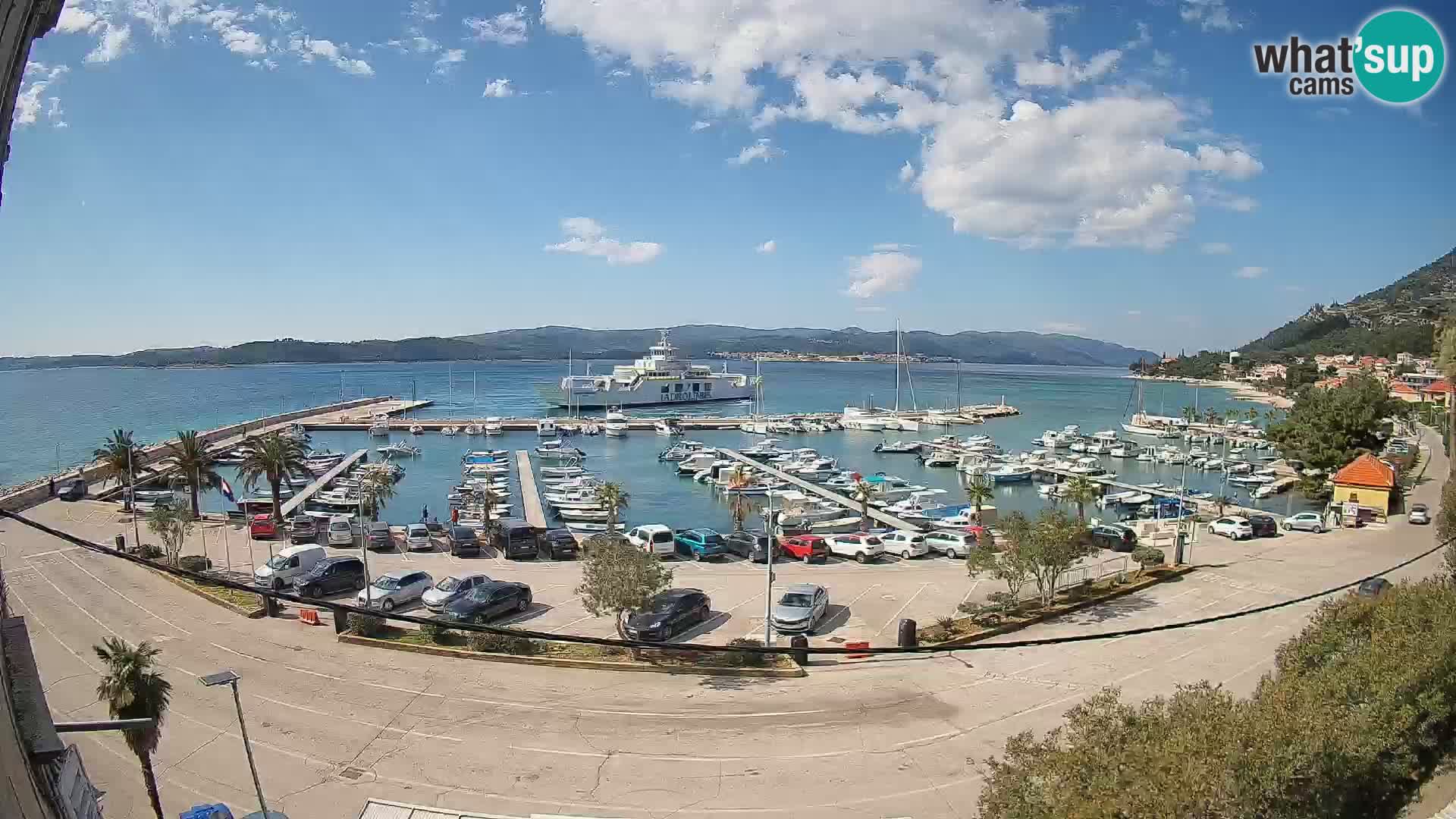 Webcam Sabbioncello Riva – Traghetto per Curzola in diretta