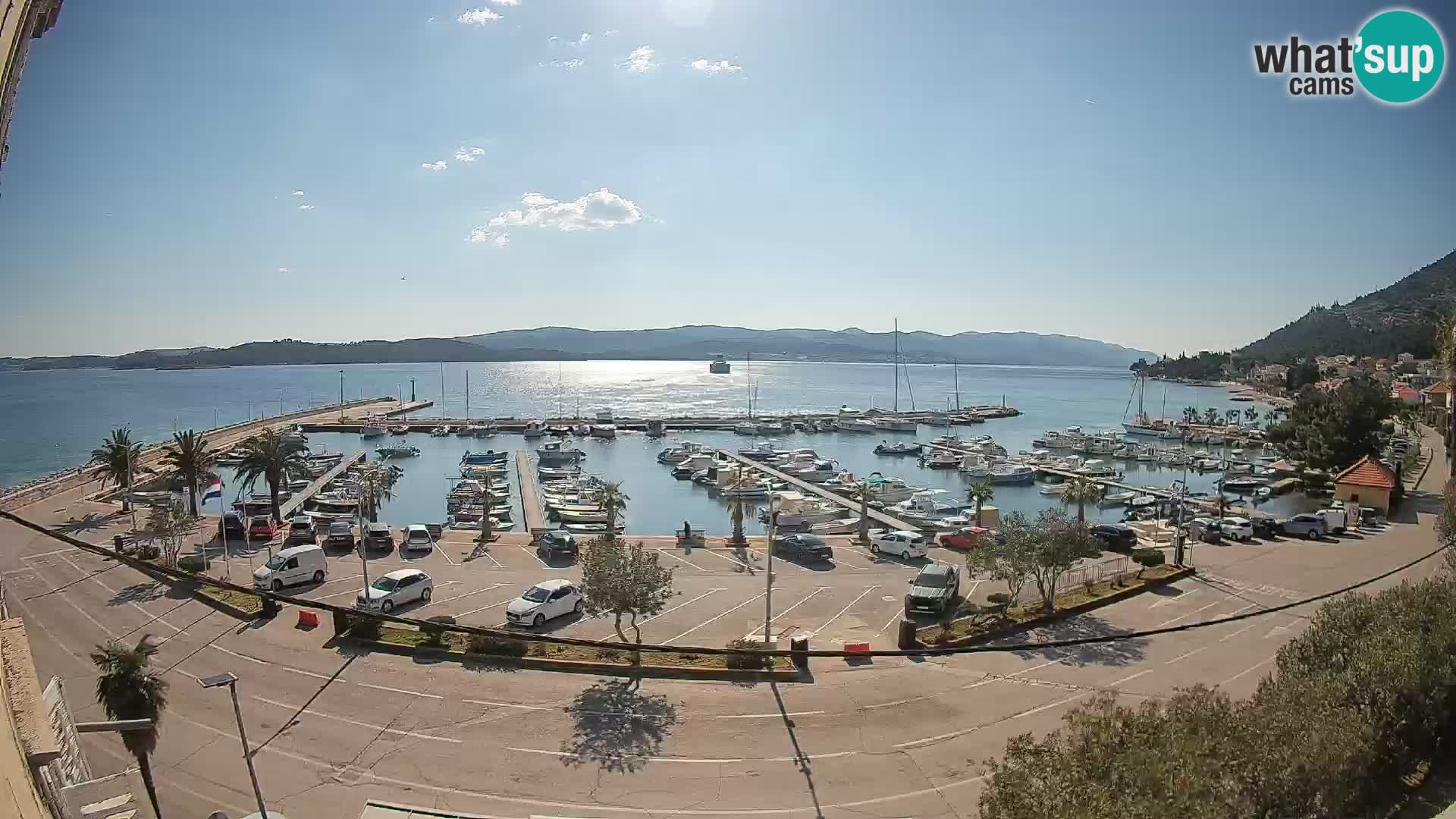 Webcam Sabbioncello Riva – Traghetto per Curzola in diretta