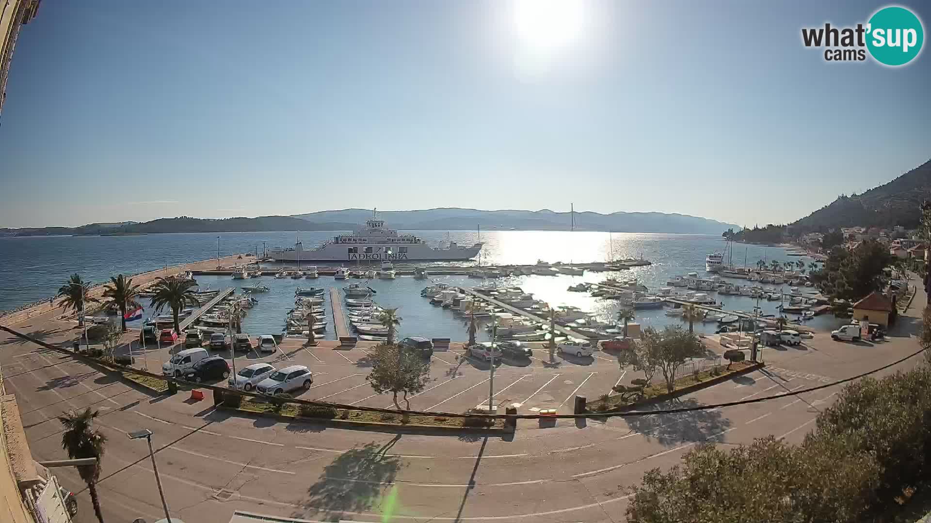 Webcam Sabbioncello Riva – Traghetto per Curzola in diretta