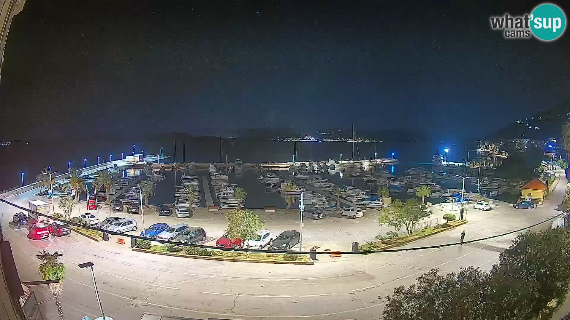 Spletna kamera Orebić Riva – Trajekt za Korčulo v živo