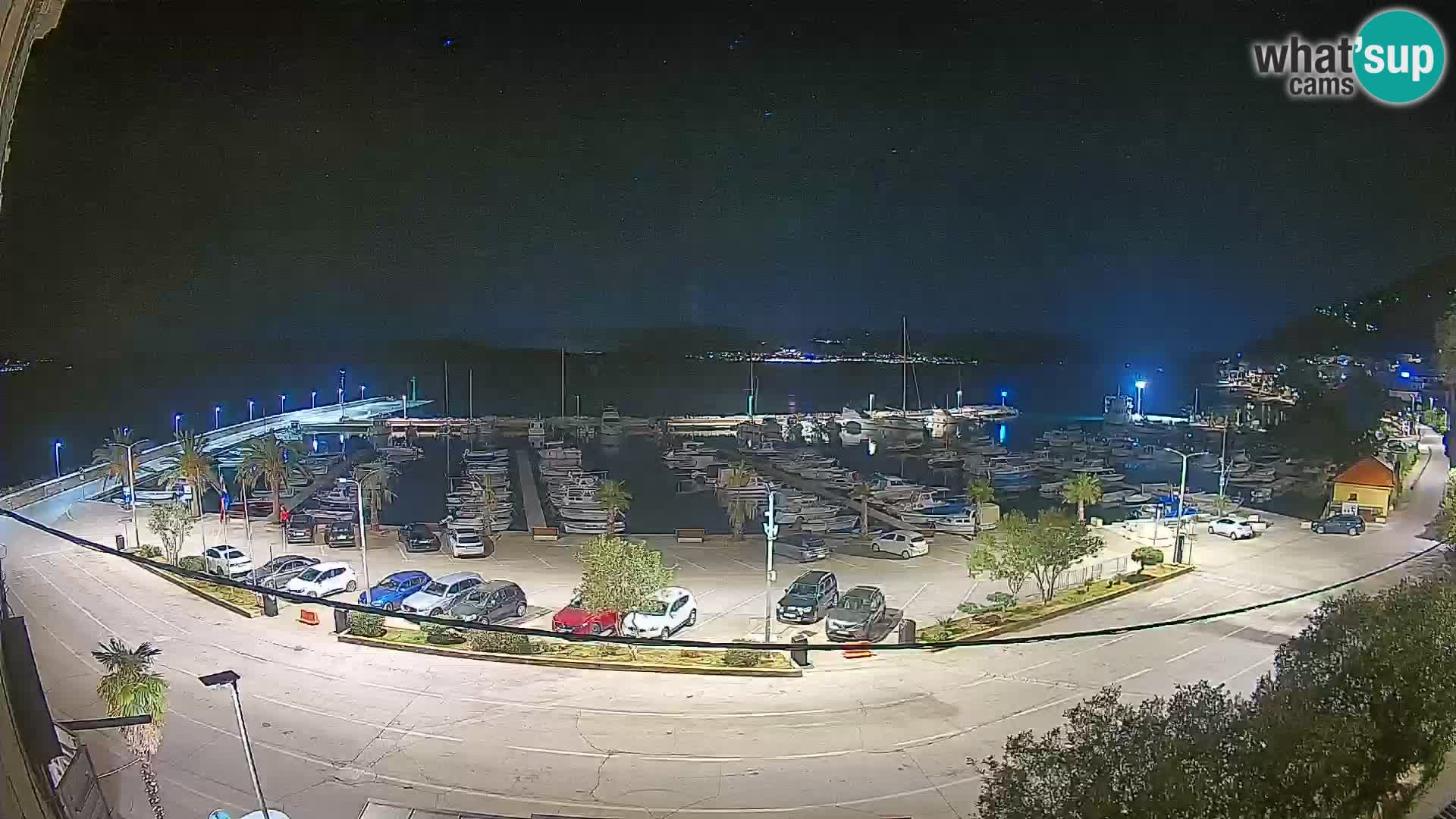 Webcam Orebić Riva – Ferry a Korčula en vivo