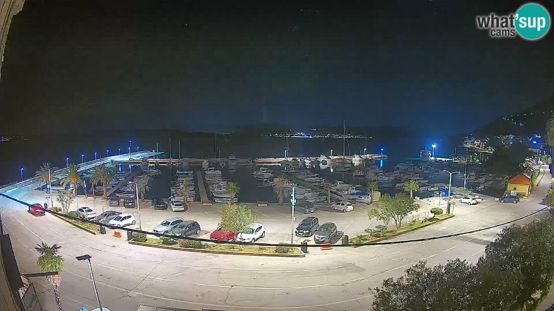 Webcam Orebić Riva – Ferry vers Korčula en direct