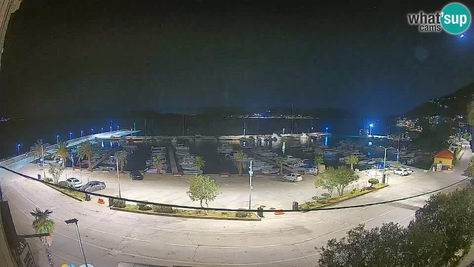 Webcam Orebić Riva – Ferry vers Korčula en direct
