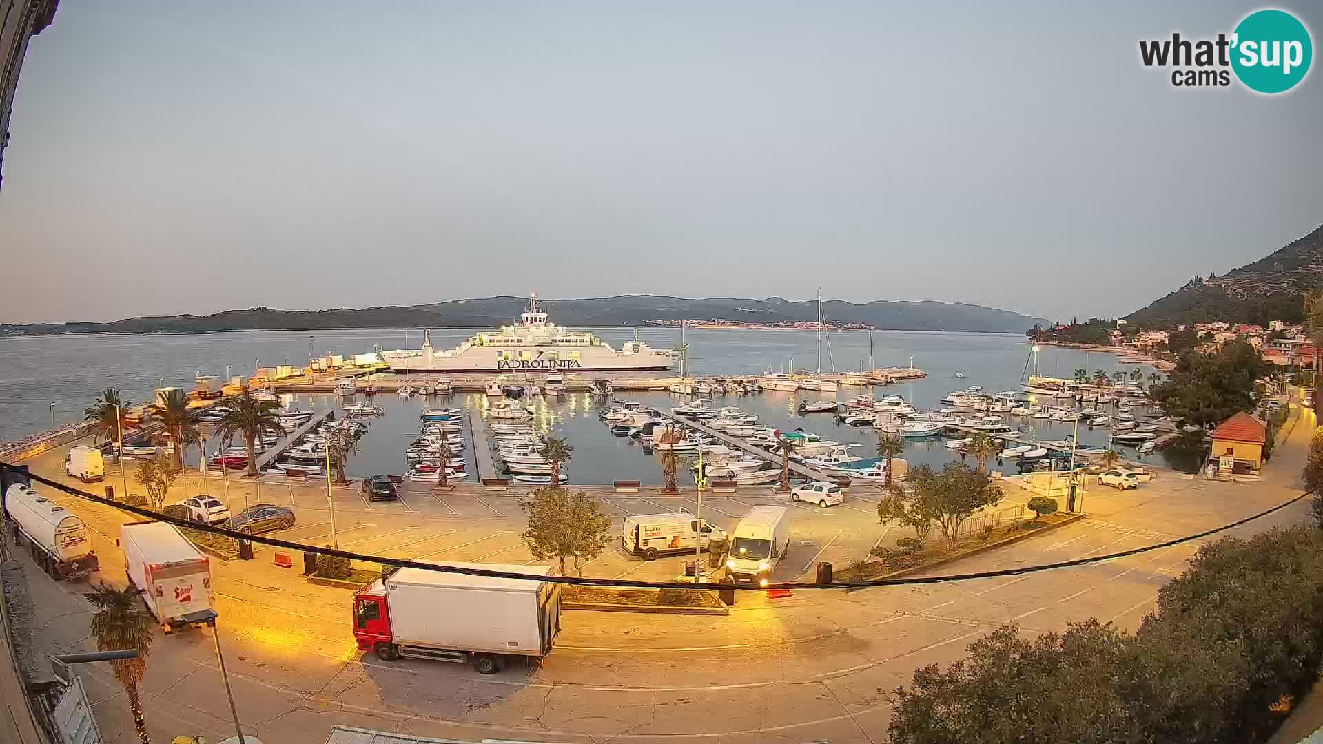 Webcam Sabbioncello Riva – Traghetto per Curzola in diretta