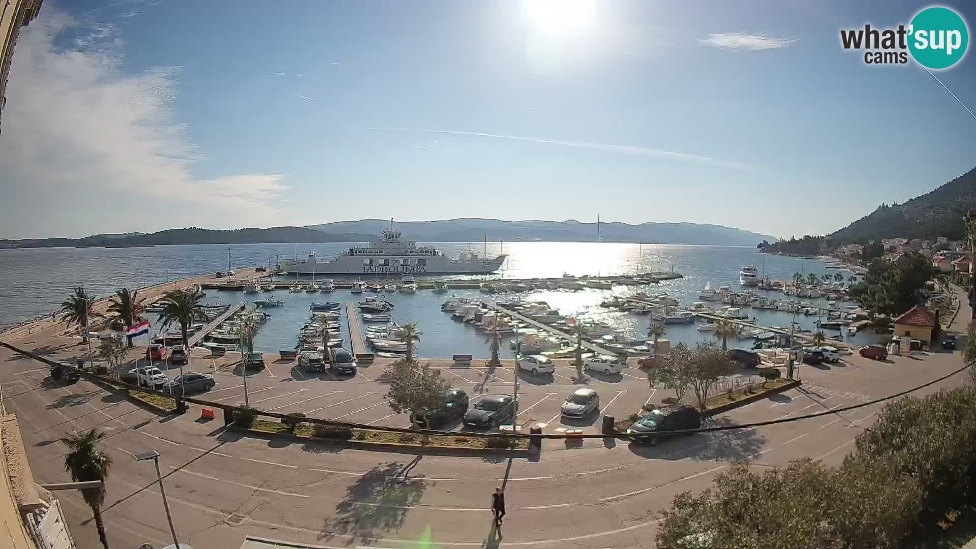 Webcam Sabbioncello Riva – Traghetto per Curzola in diretta