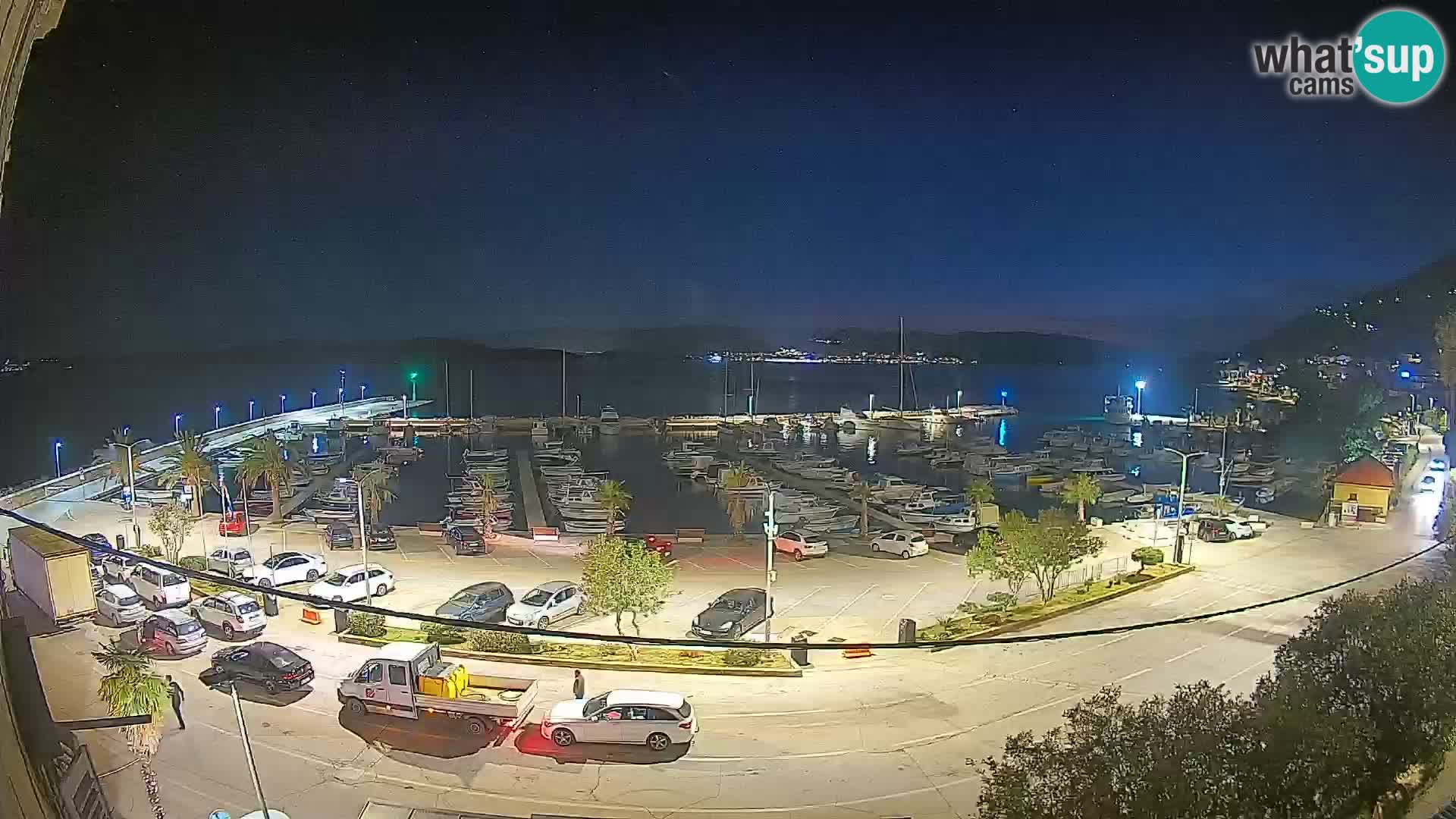 Webcam Orebić Uferpromenade – Fähre nach Korčula Live