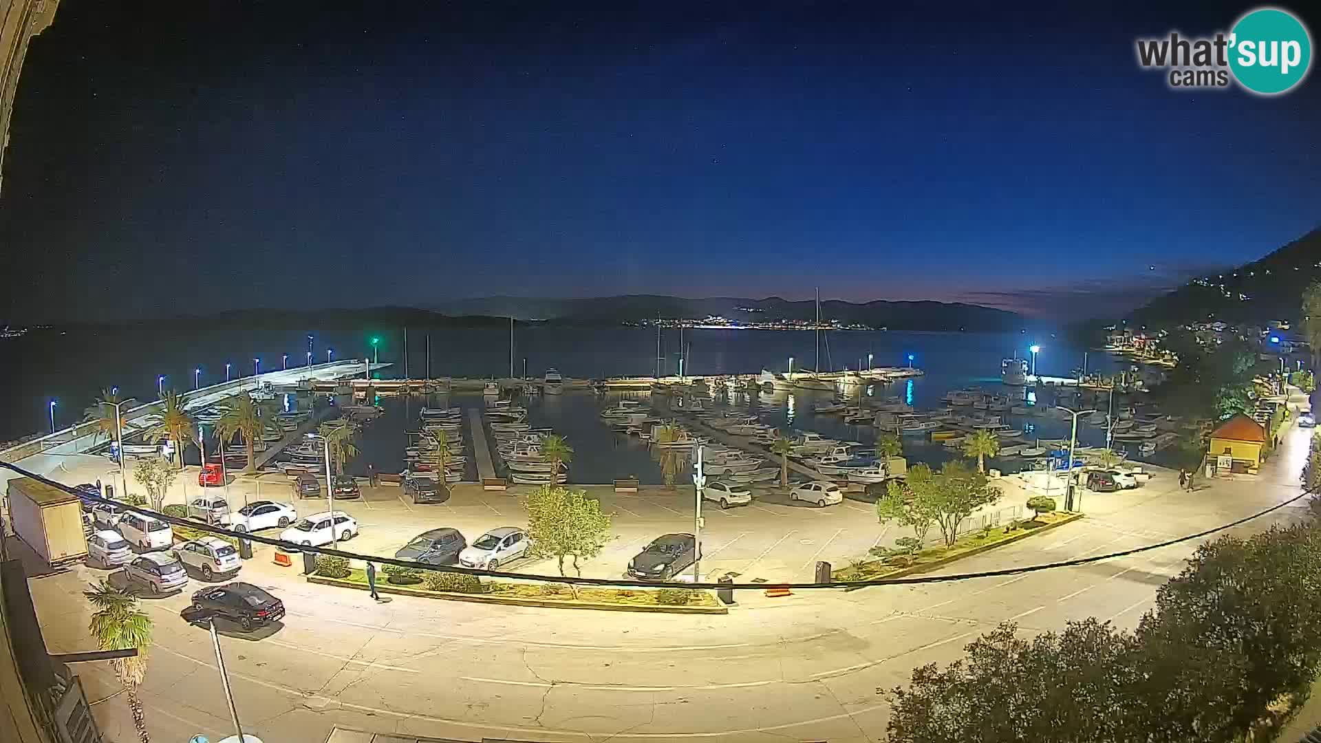 Webcam Orebić Riva – Ferry a Korčula en vivo