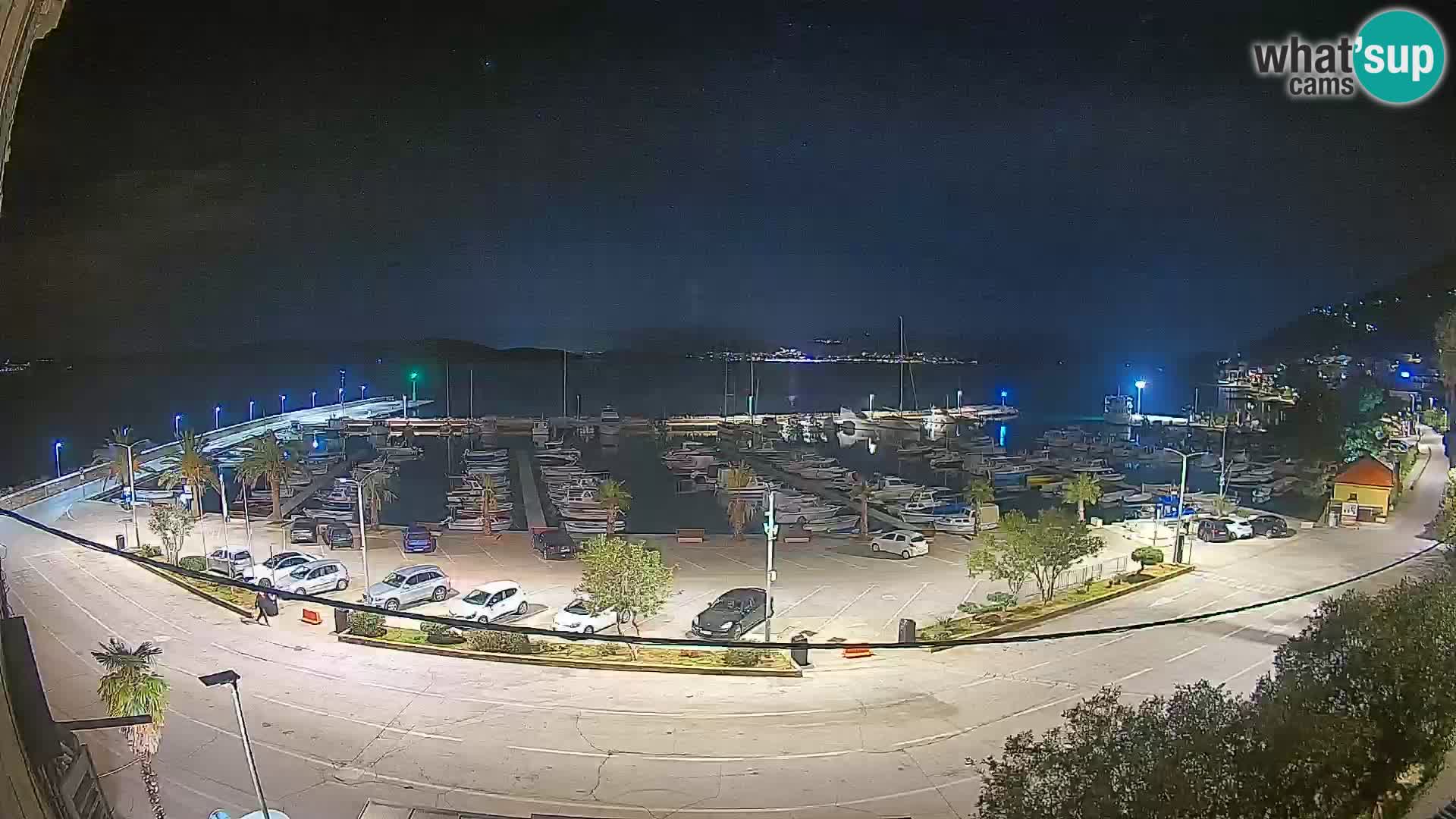 Spletna kamera Orebić Riva – Trajekt za Korčulo v živo