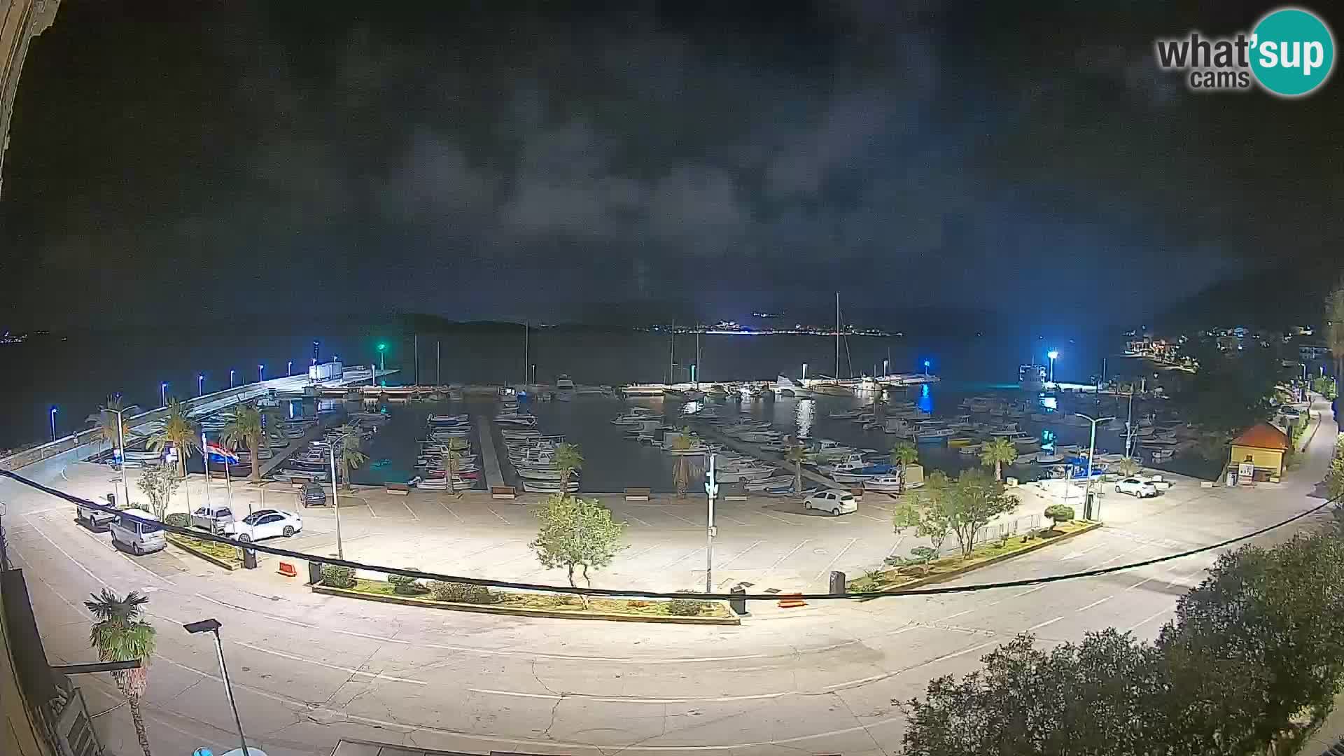 Webcam Orebić Riva – Ferry a Korčula en vivo