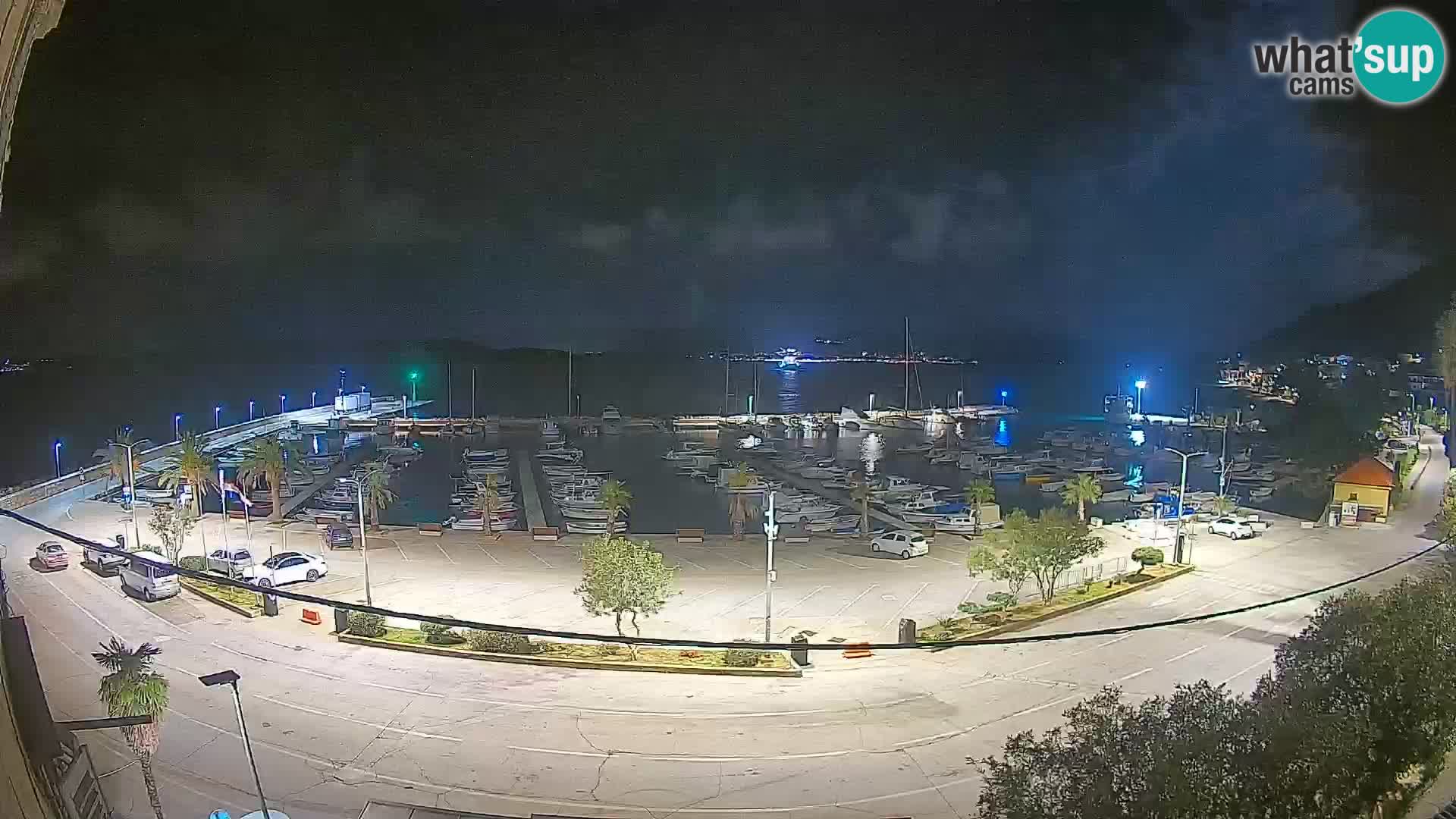 Webcam Orebić Riva – Ferry to Korčula Live