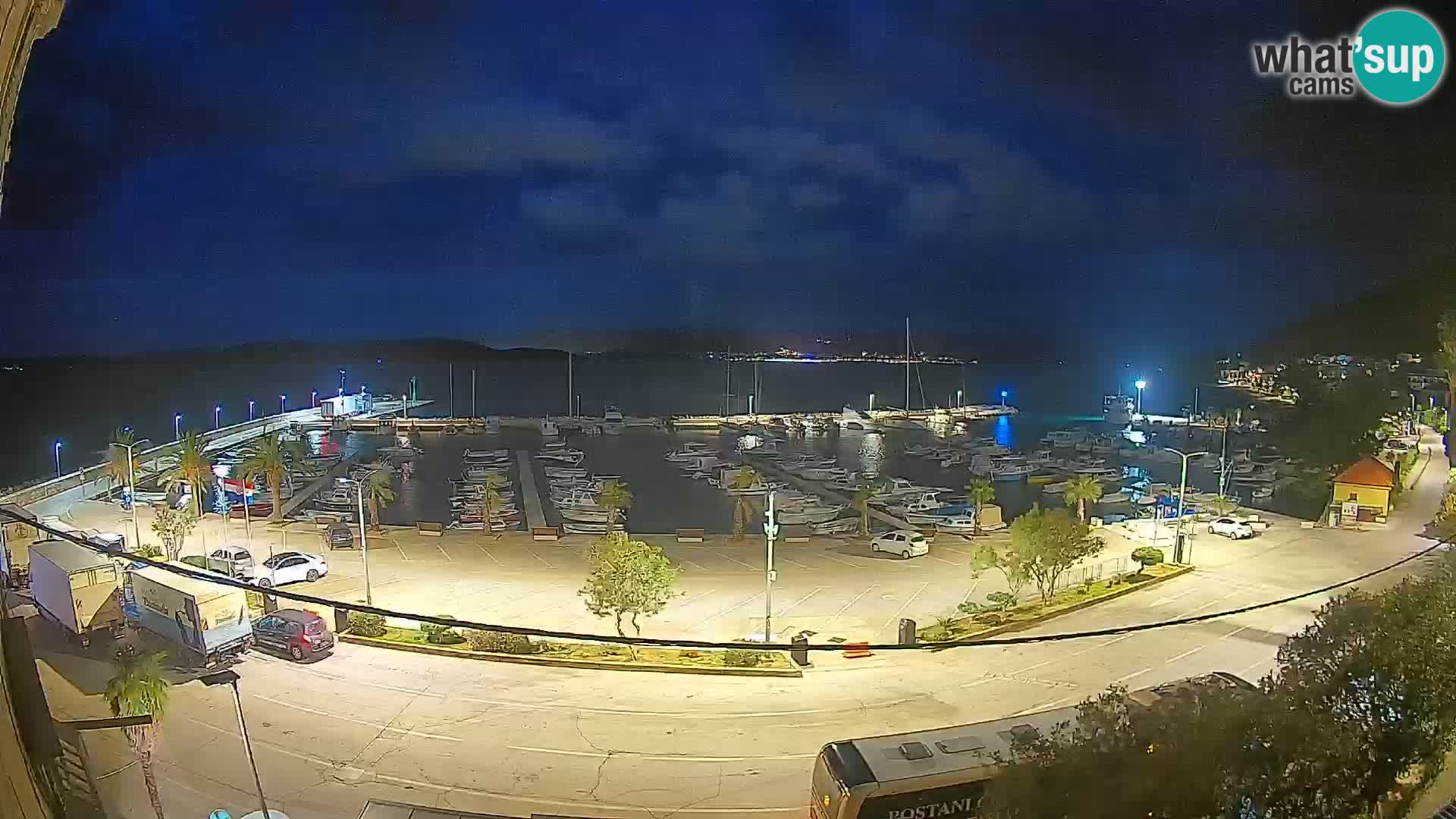 Webcam Orebić Uferpromenade – Fähre nach Korčula Live