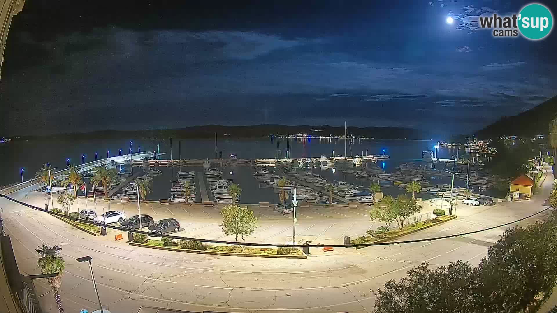 Webcam Orebić Riva – Ferry vers Korčula en direct