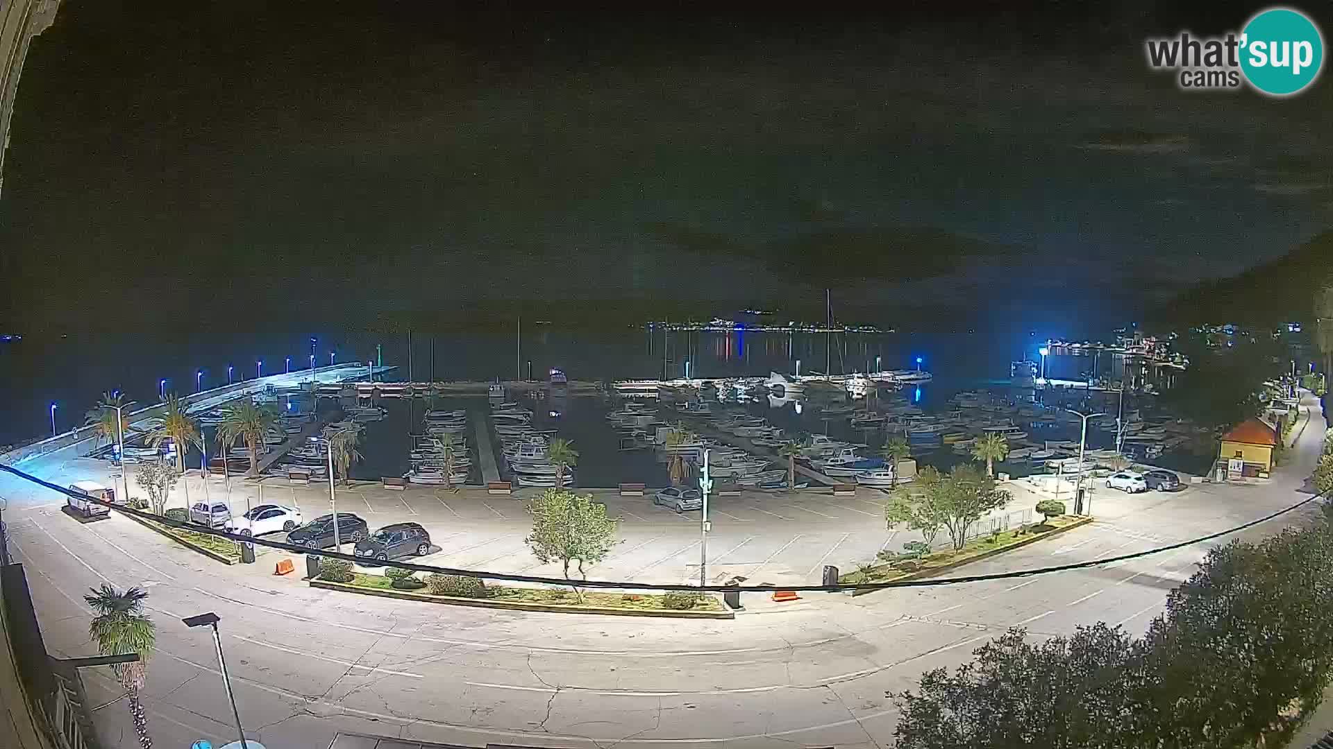 Webcam Orebić Riva – Ferry vers Korčula en direct