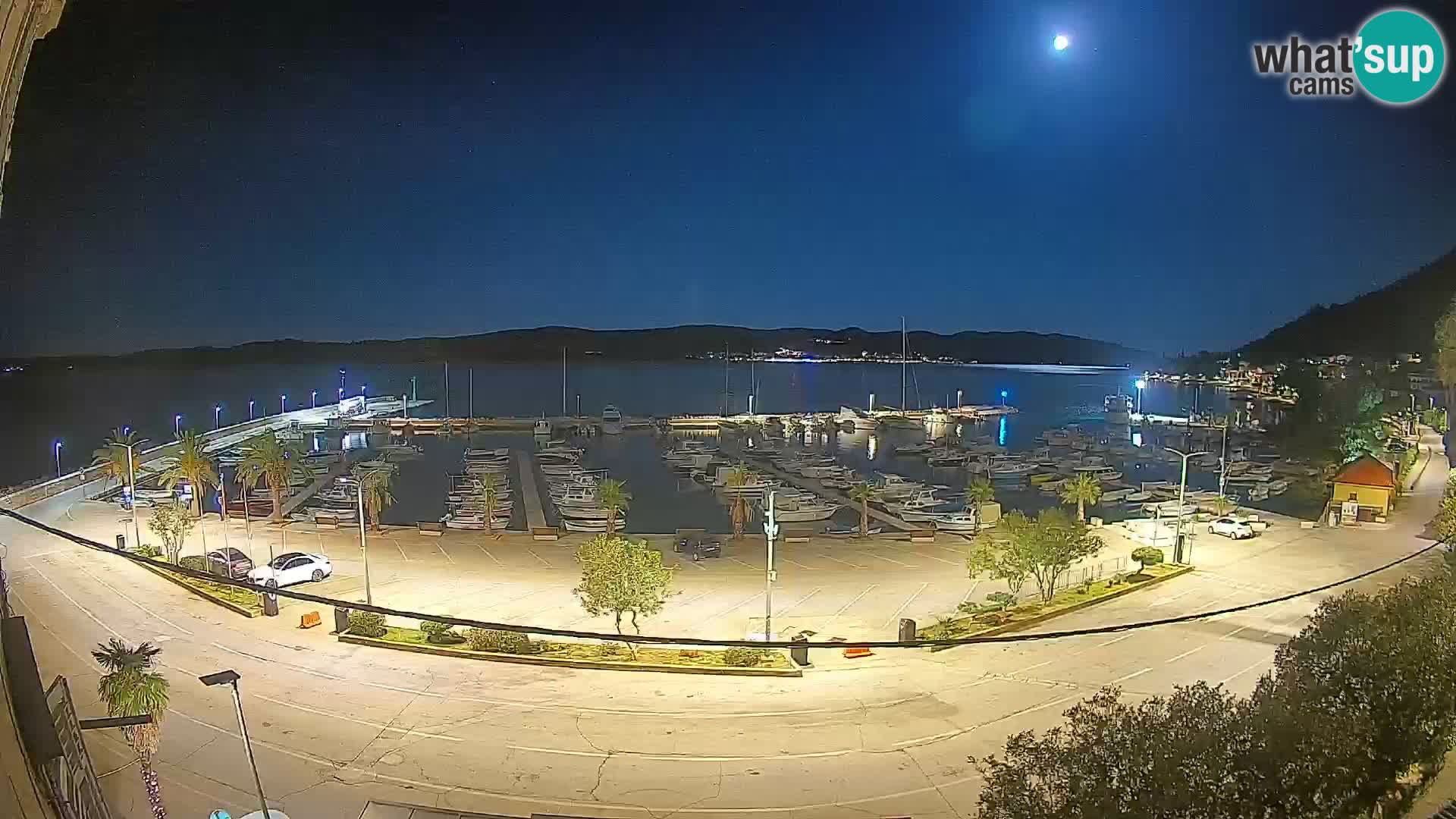 Webcam Orebić Riva – Ferry to Korčula Live