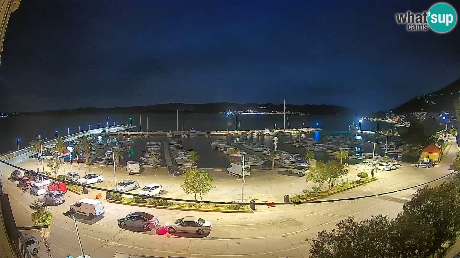 Spletna kamera Orebić Riva – Trajekt za Korčulo v živo