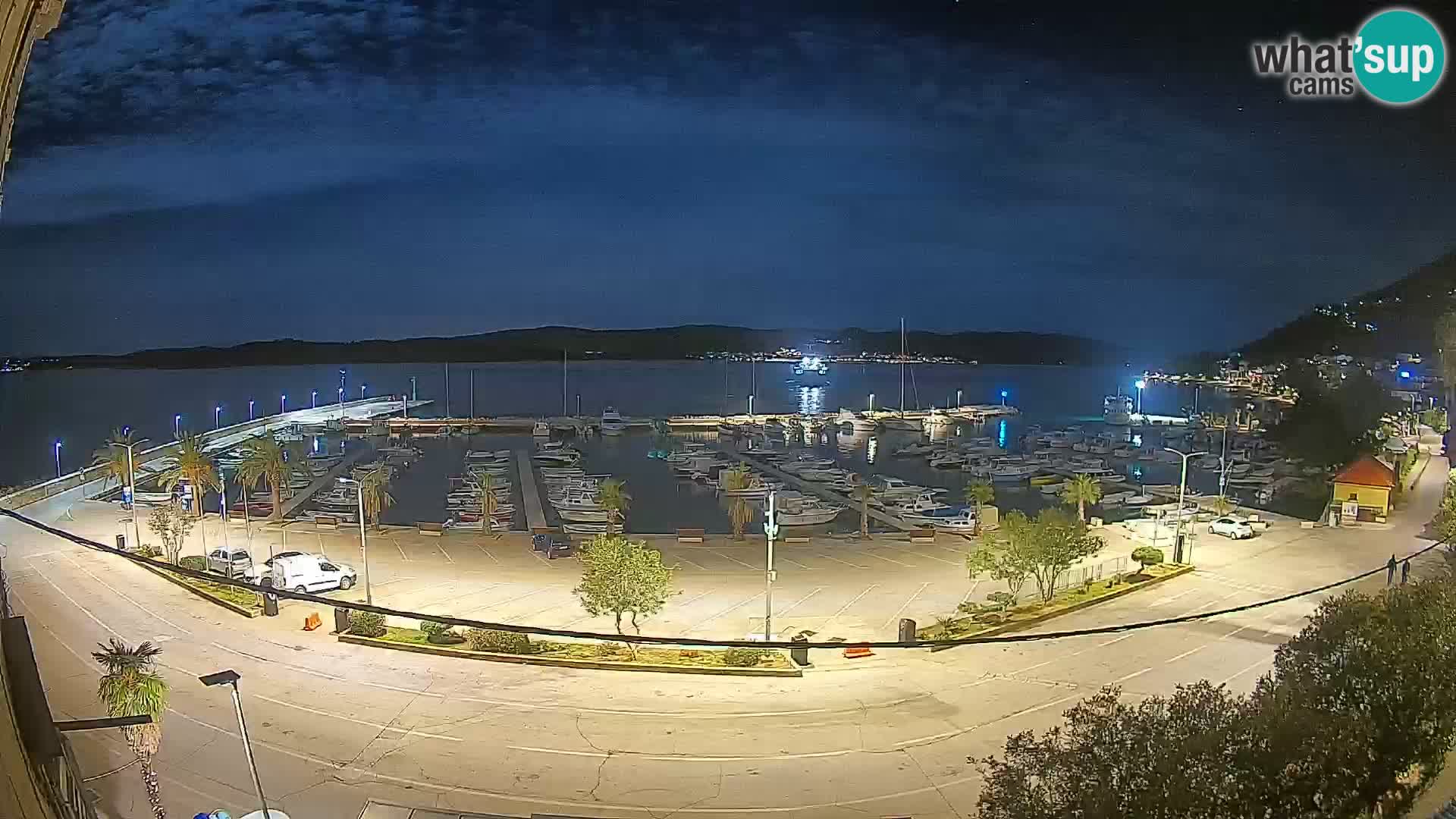 Webcam Orebić Riva – Ferry a Korčula en vivo