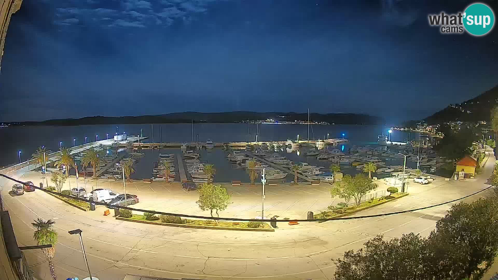 Webcam Orebić Riva – Ferry a Korčula en vivo