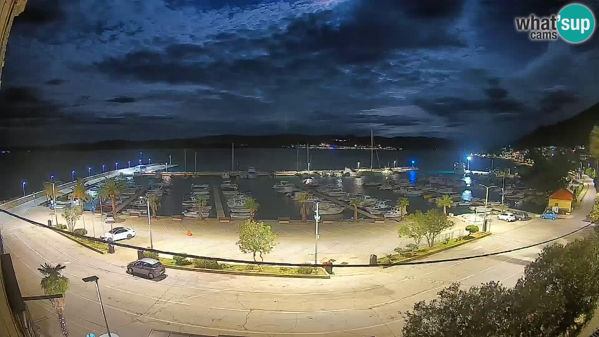 Webcam Orebić Riva – Ferry a Korčula en vivo