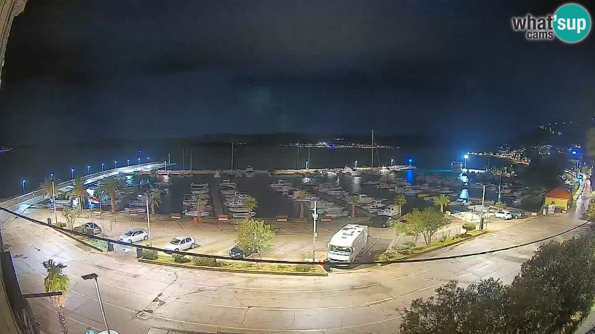 Webcam Orebić Riva – Ferry to Korčula Live